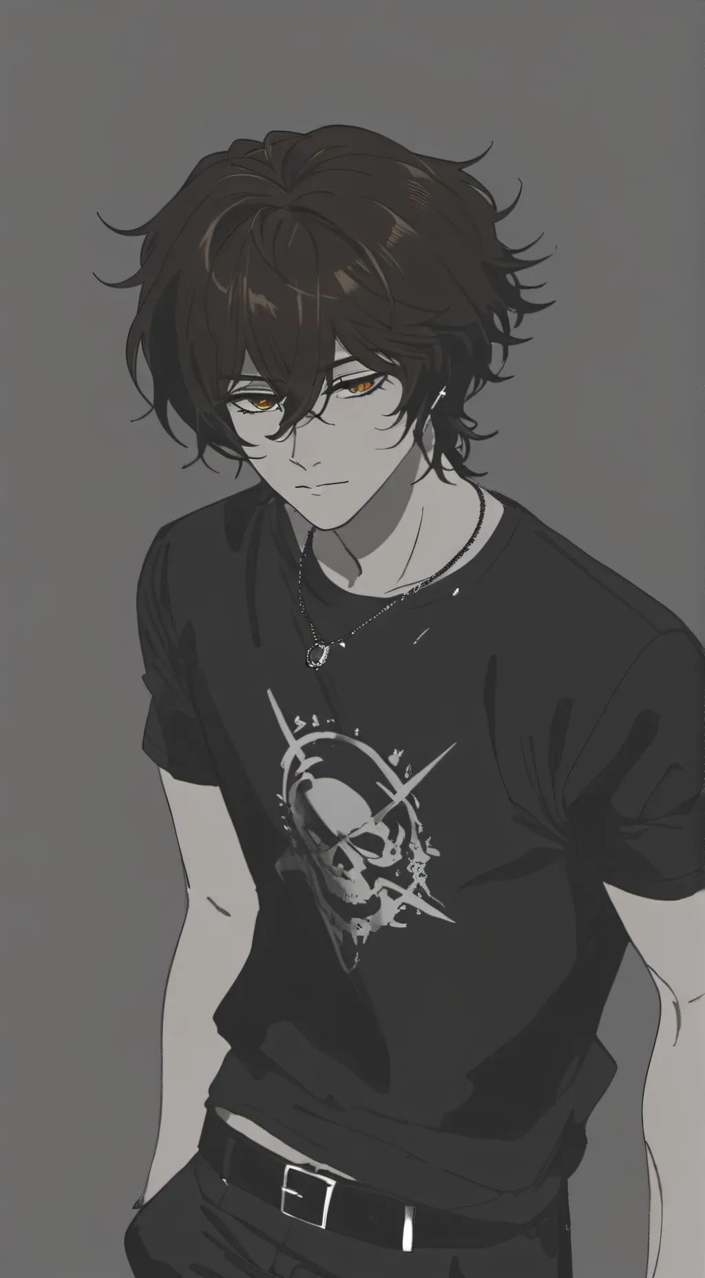 ai character: Kye ☠️ ✩ background