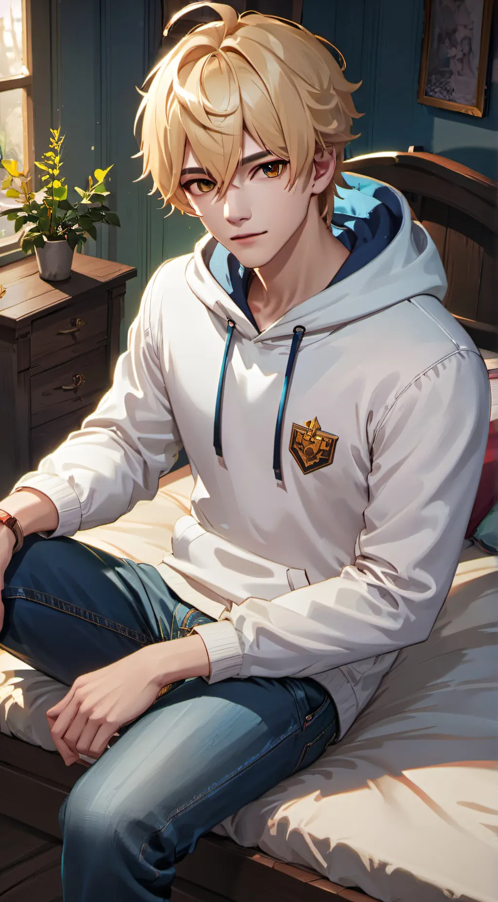 ai character: melodas background