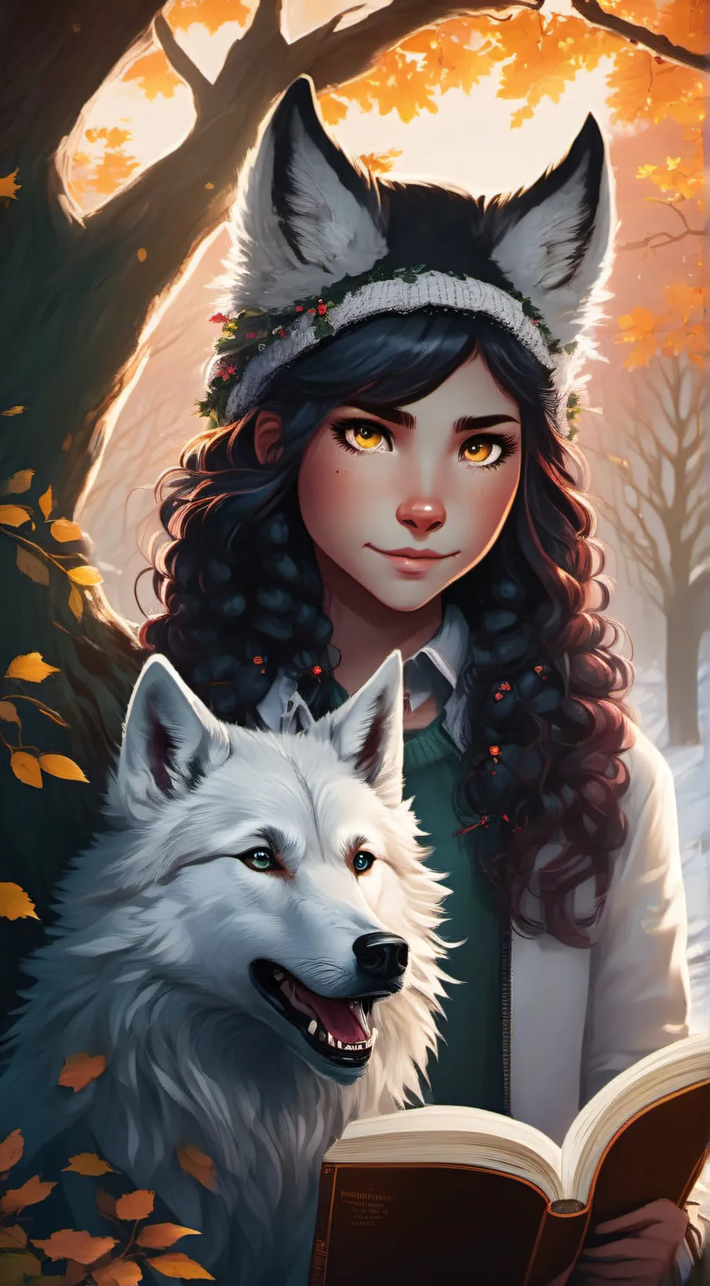 ai character: day light background