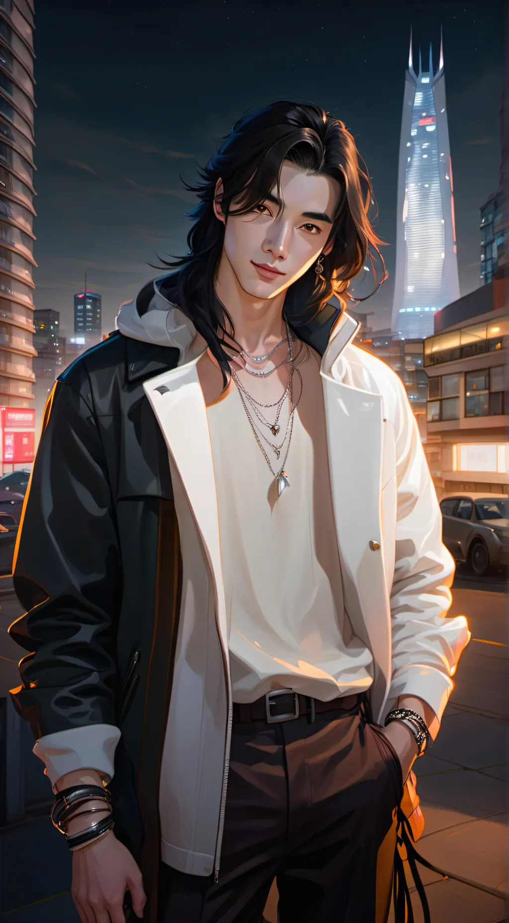 ai character:  celin background