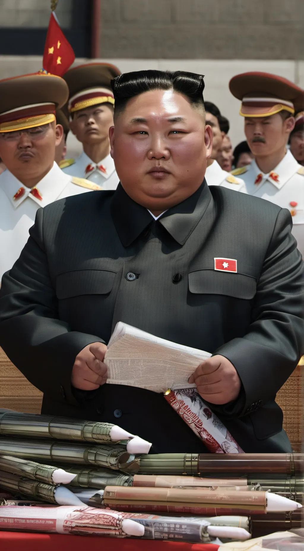 ai character: kim jong un background