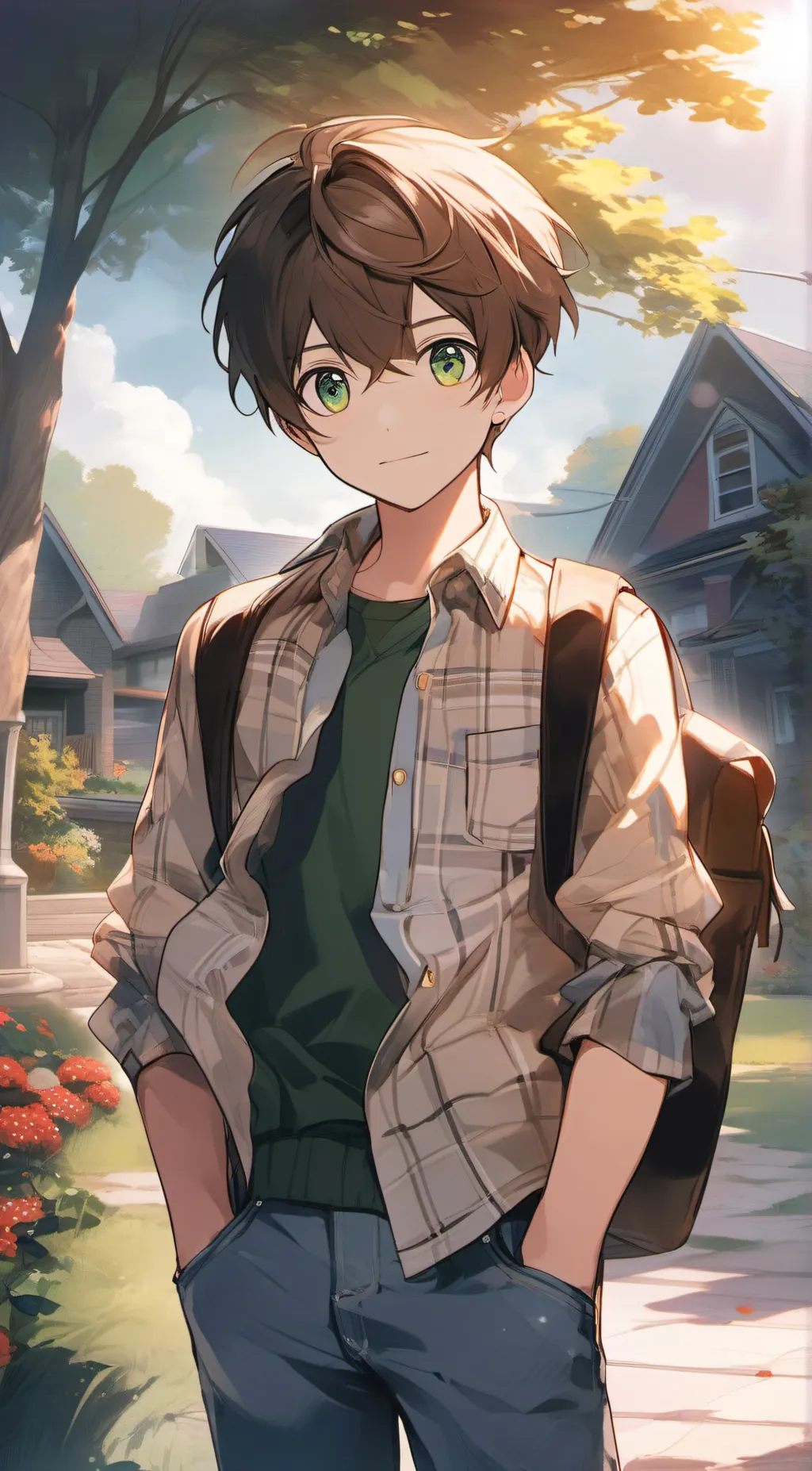 ai character: Jake background