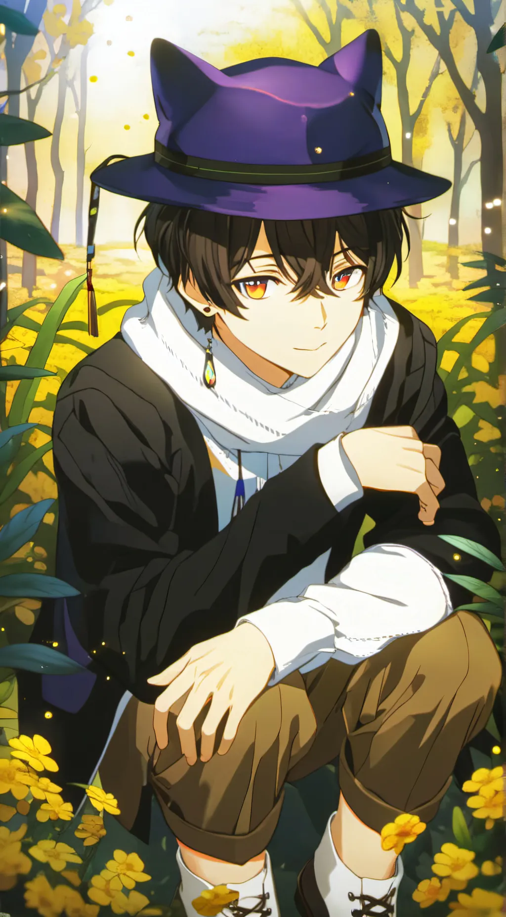 ai character: Catnap  background