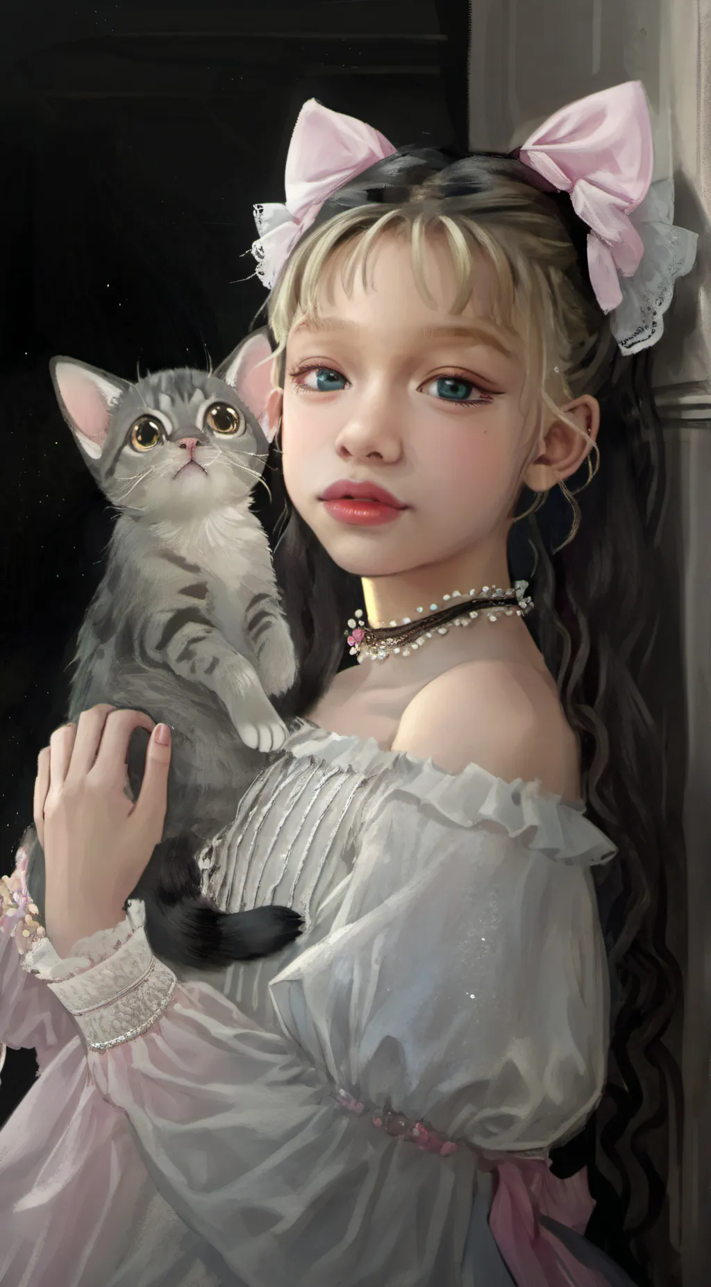 ai character: Aria background