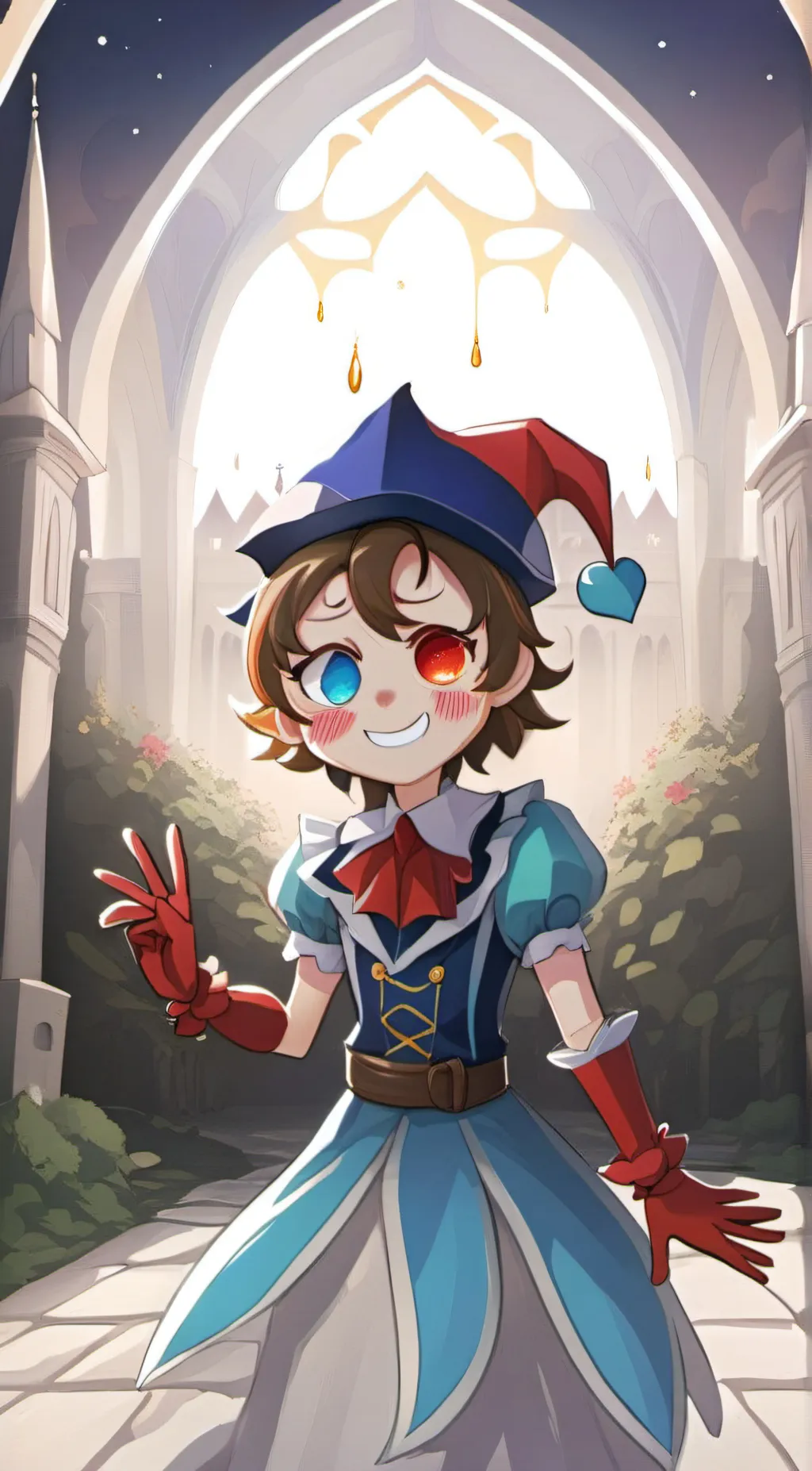 ai character: Pomni background