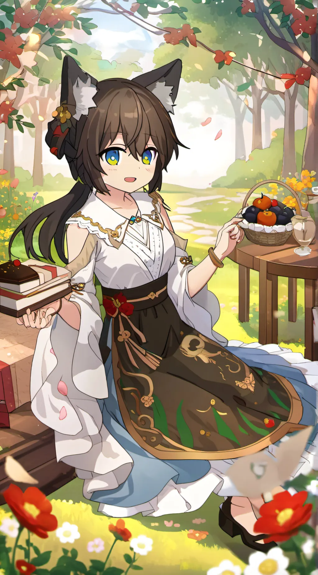 ai character: emma background