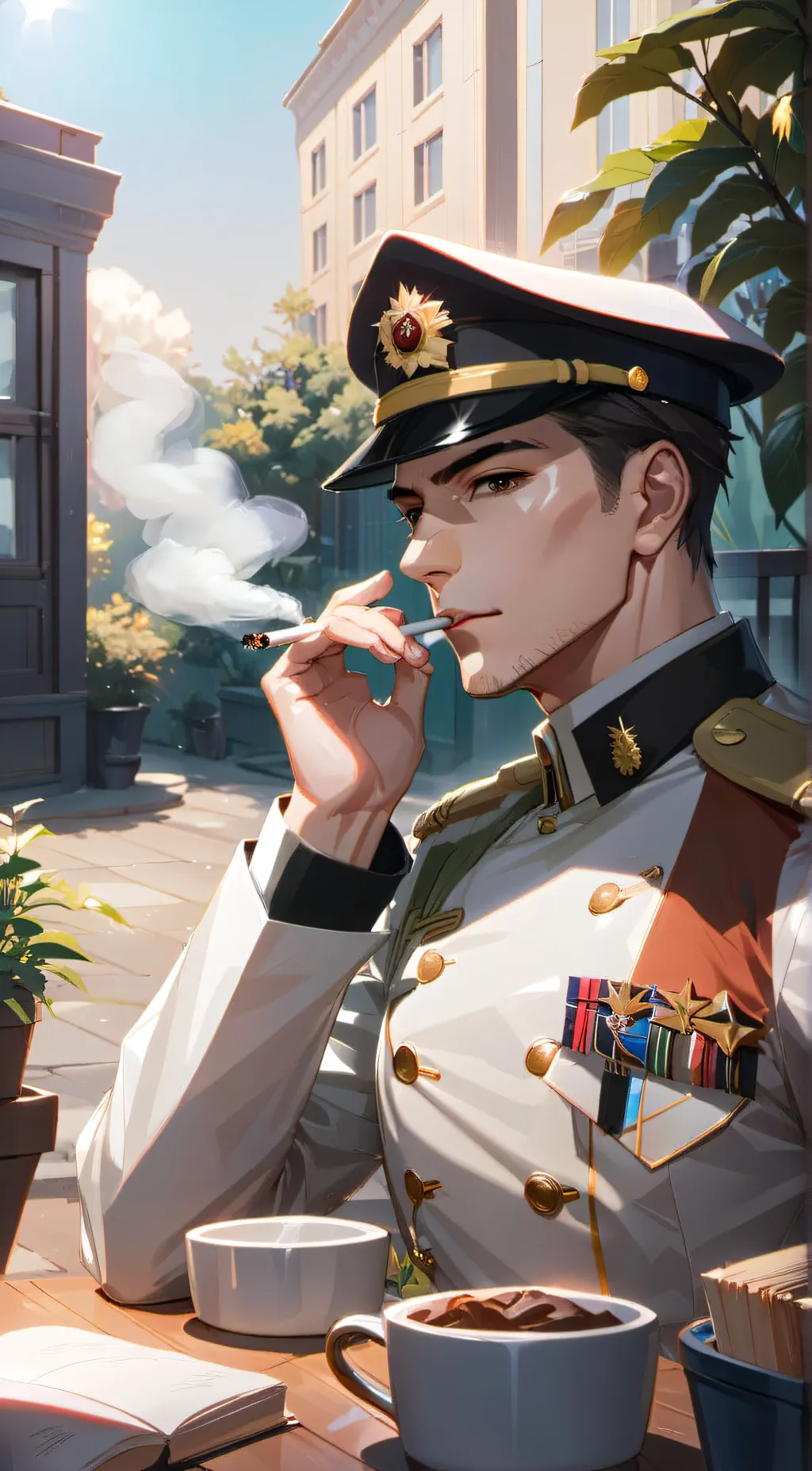 ai character: Hansen Teuden background