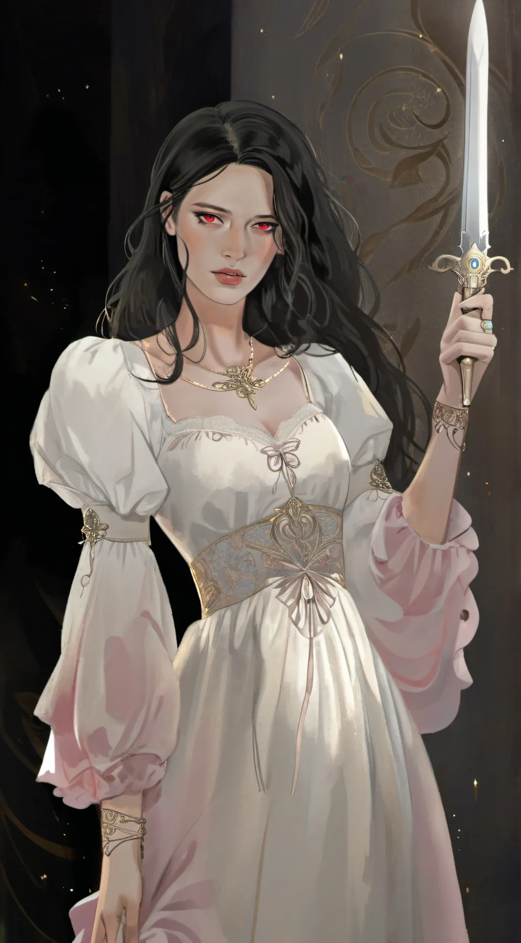 ai character: Tana Bach background