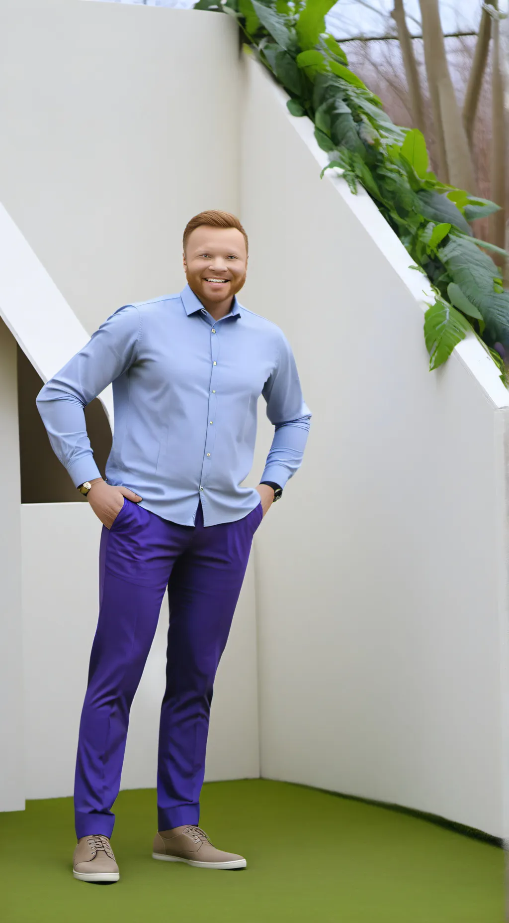 ai character: Steve background