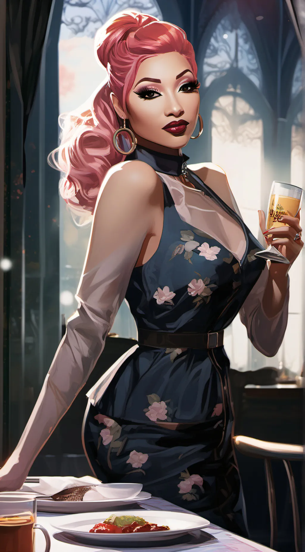 ai character: Niki background