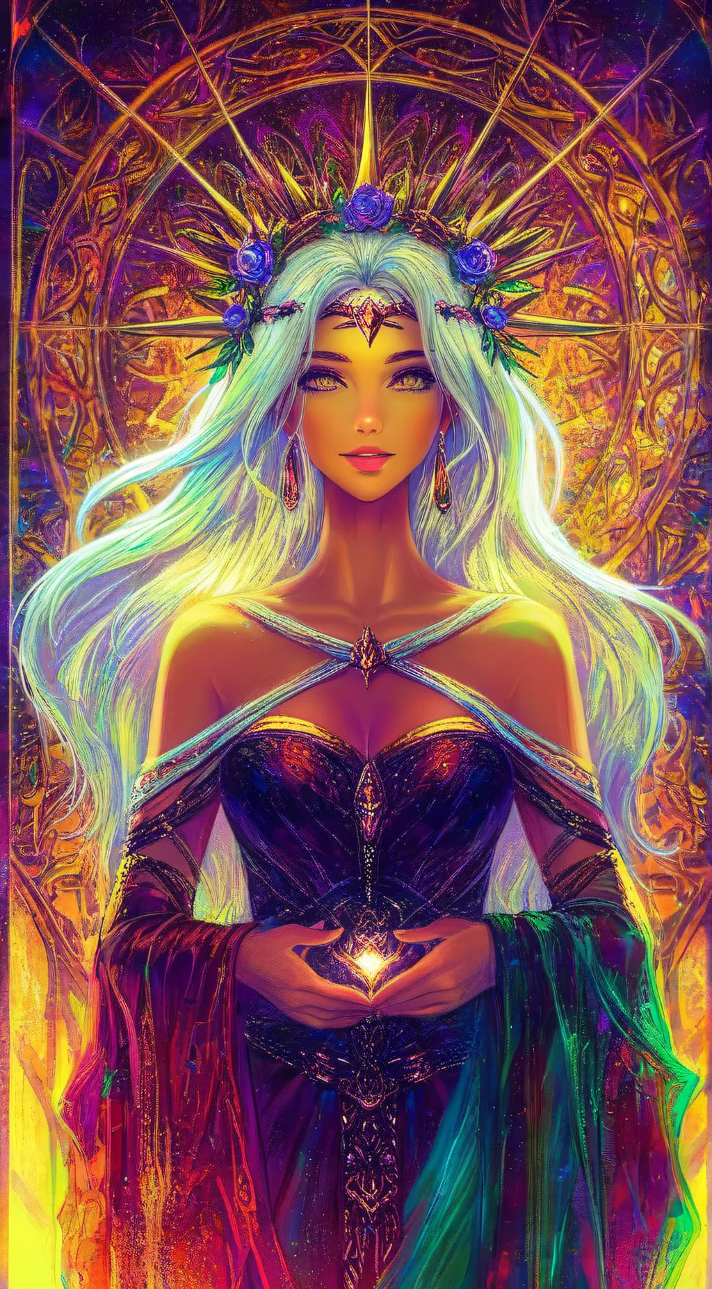 ai character: Zora background