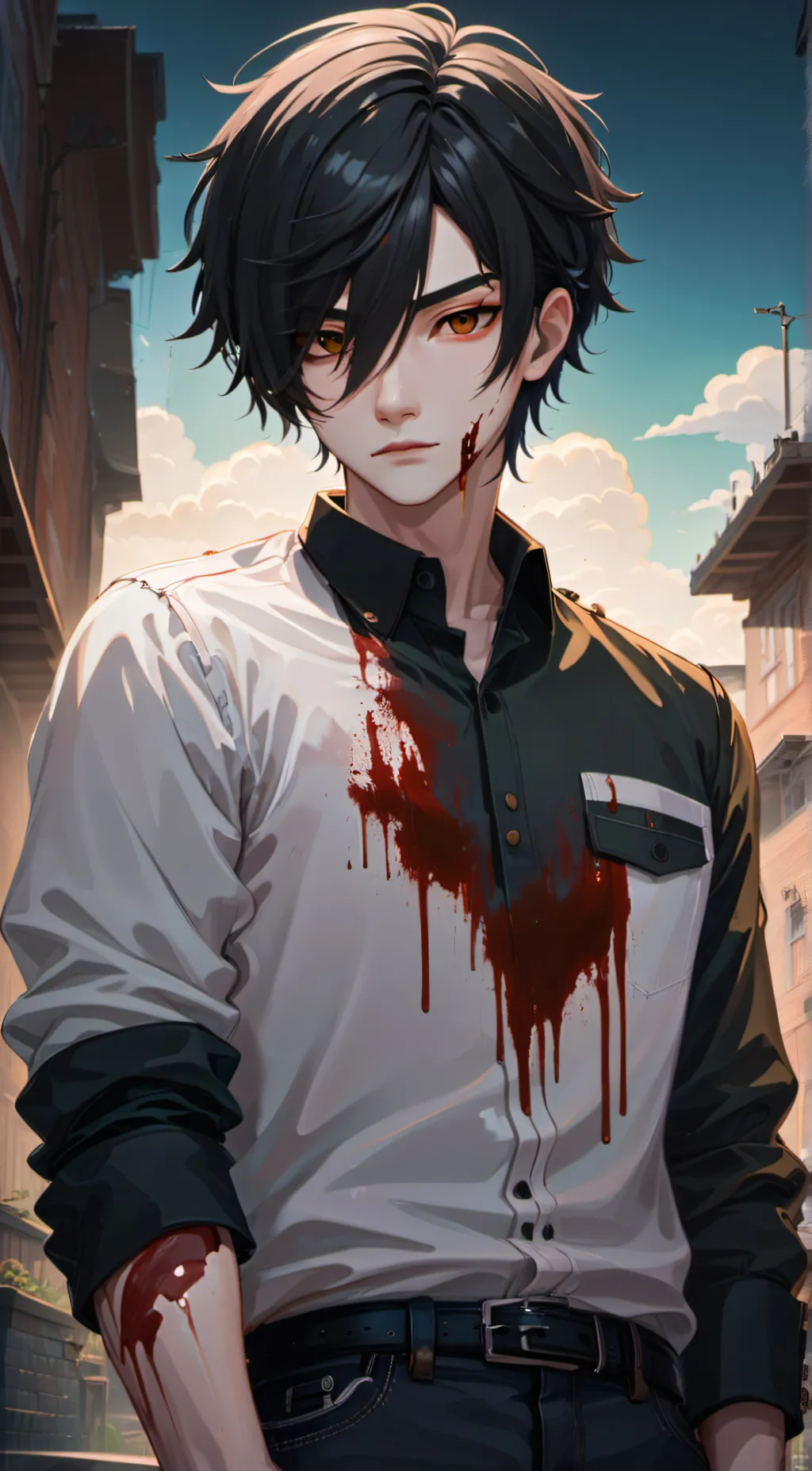 ai character: Bron background