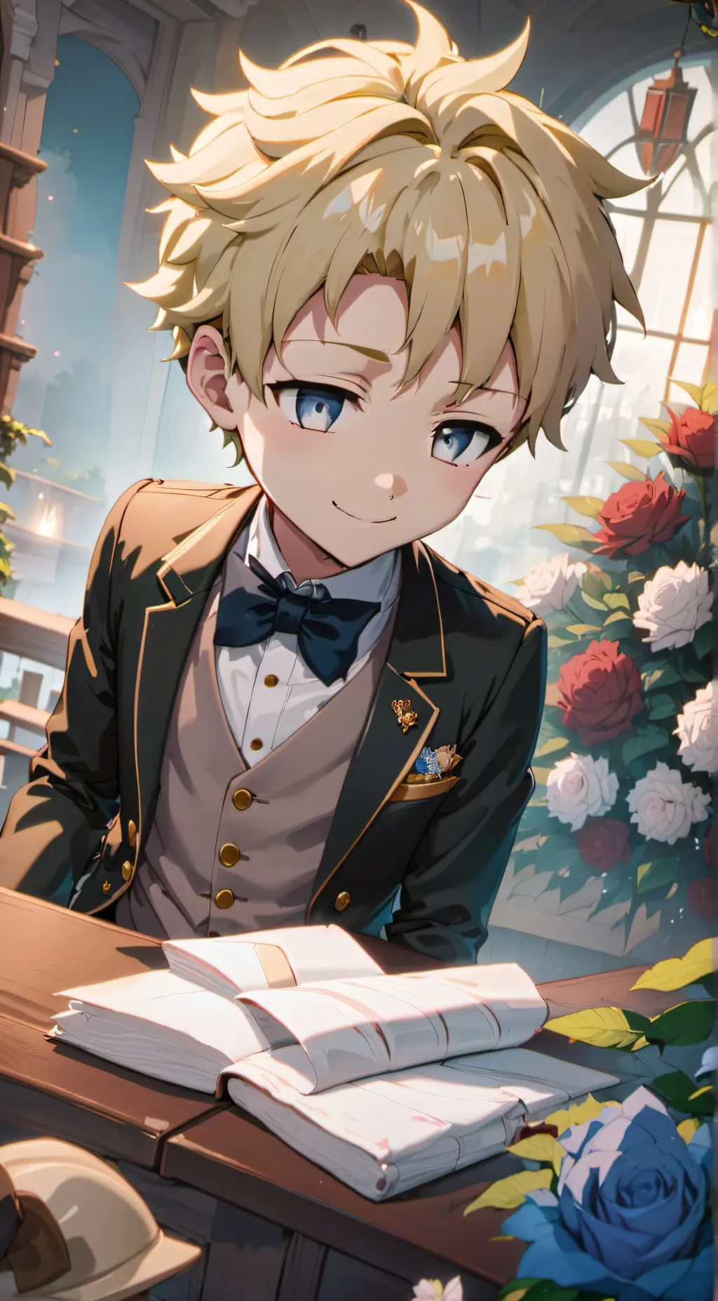 ai character: July background