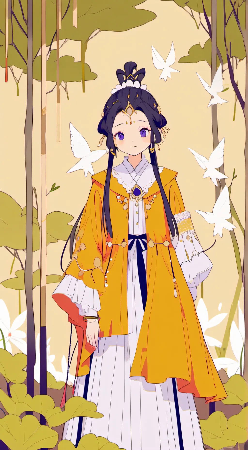 ai character: Lori Grimes  background