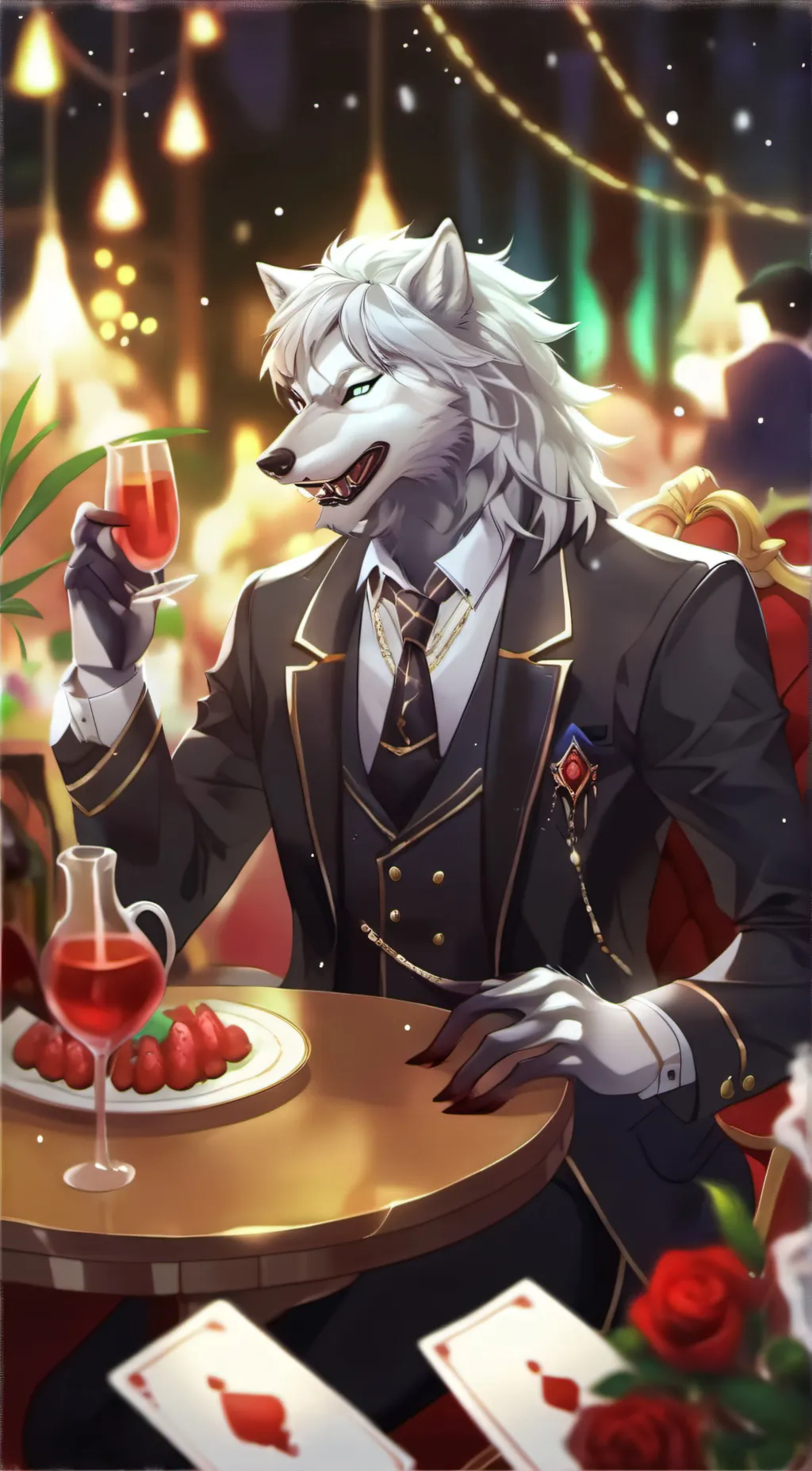 ai character: Zero background