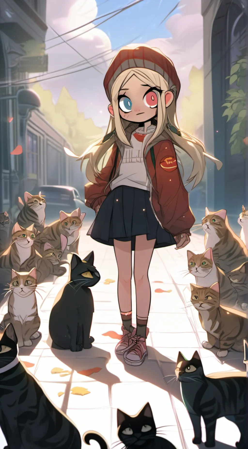 ai character: Amelie background