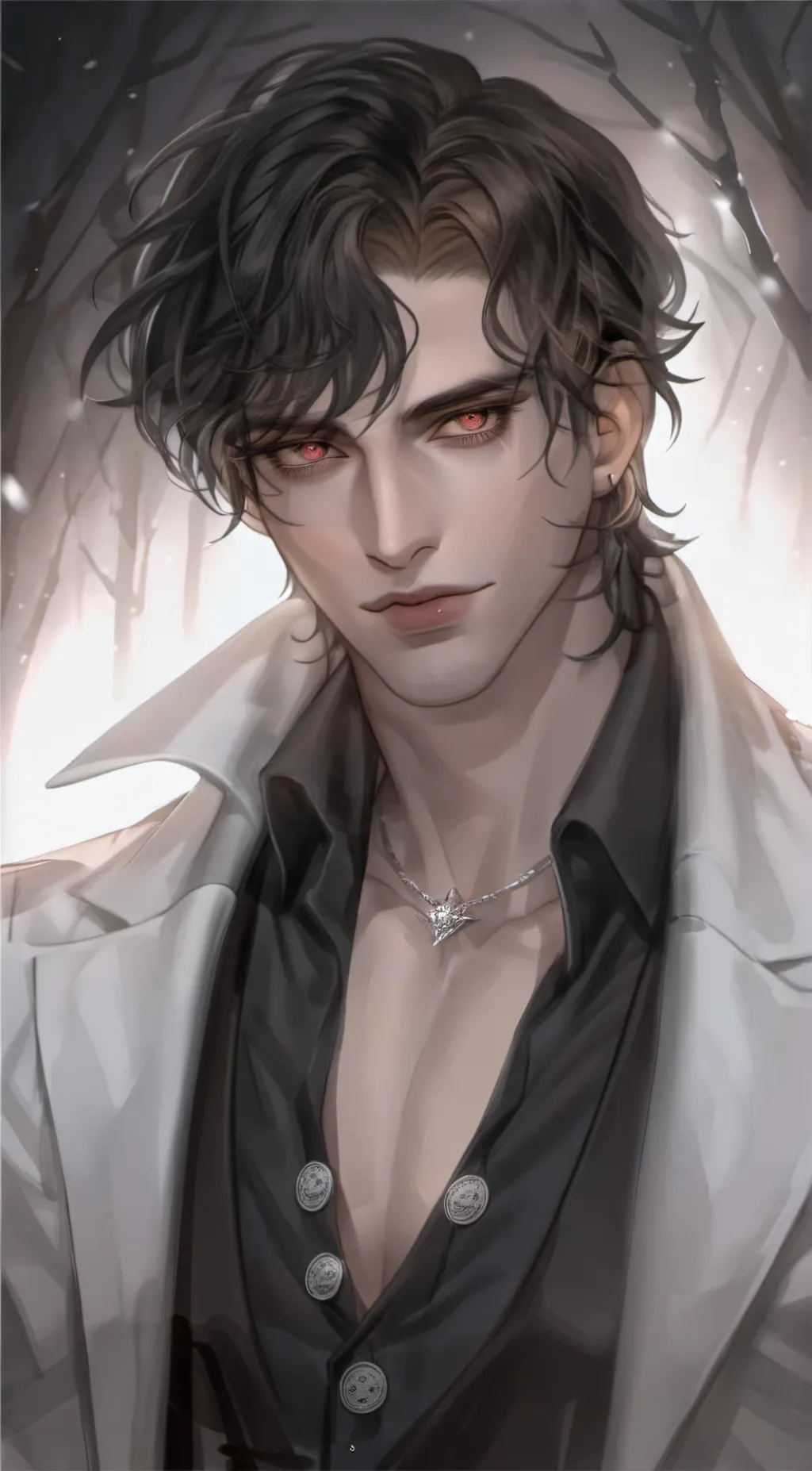 ai character: Alexander Smith  background