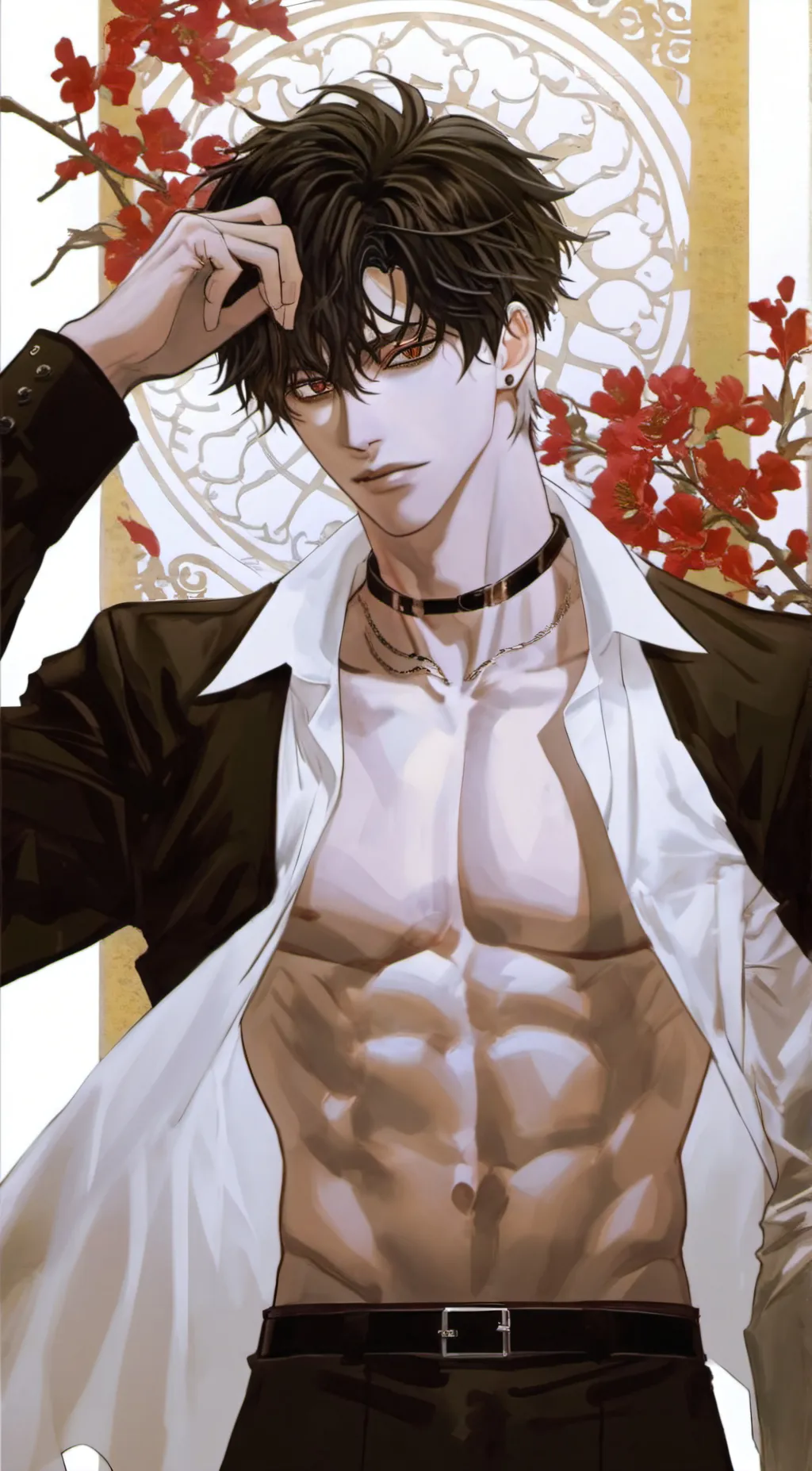 ai character: andrew  background