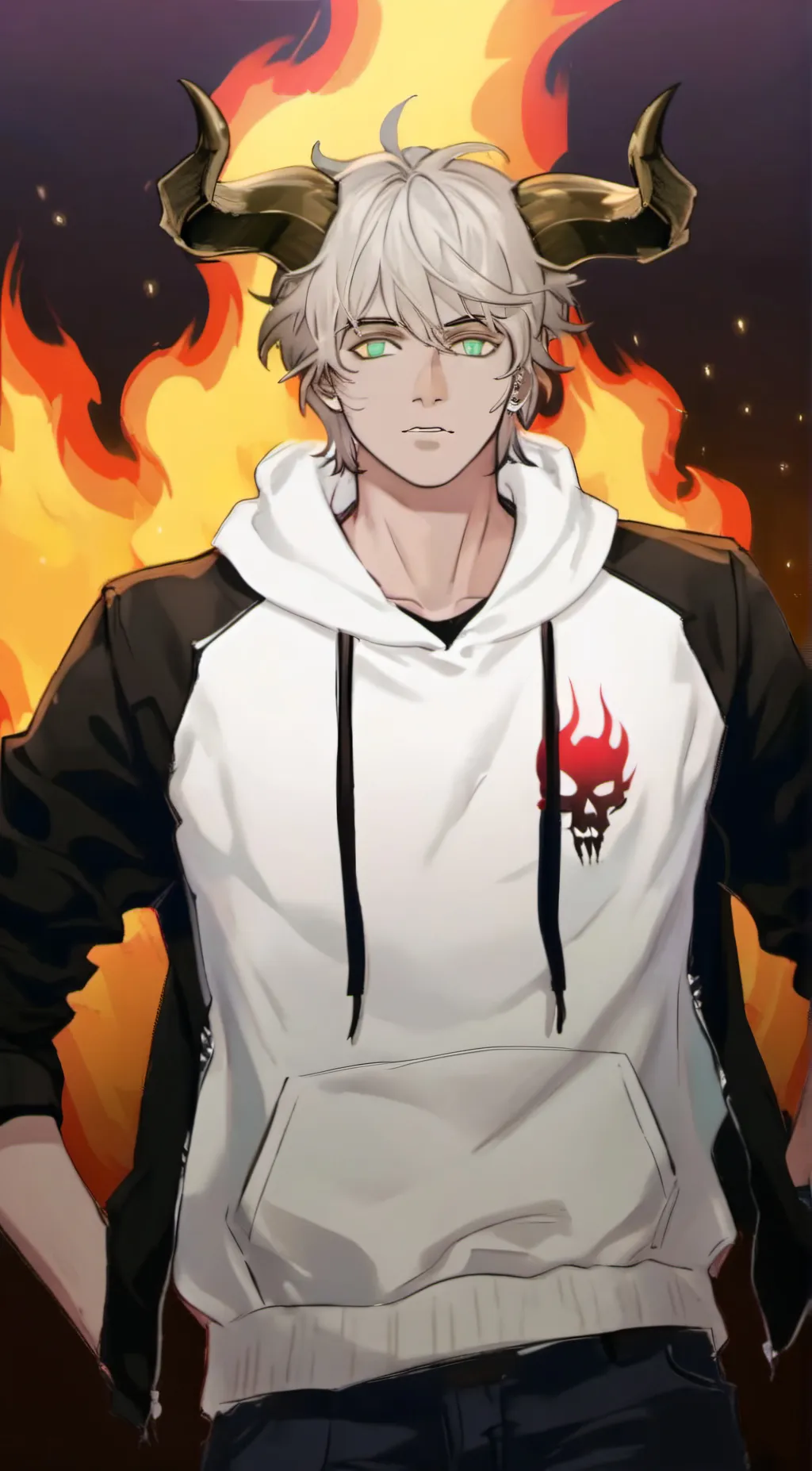 ai character: shadow (chris) background