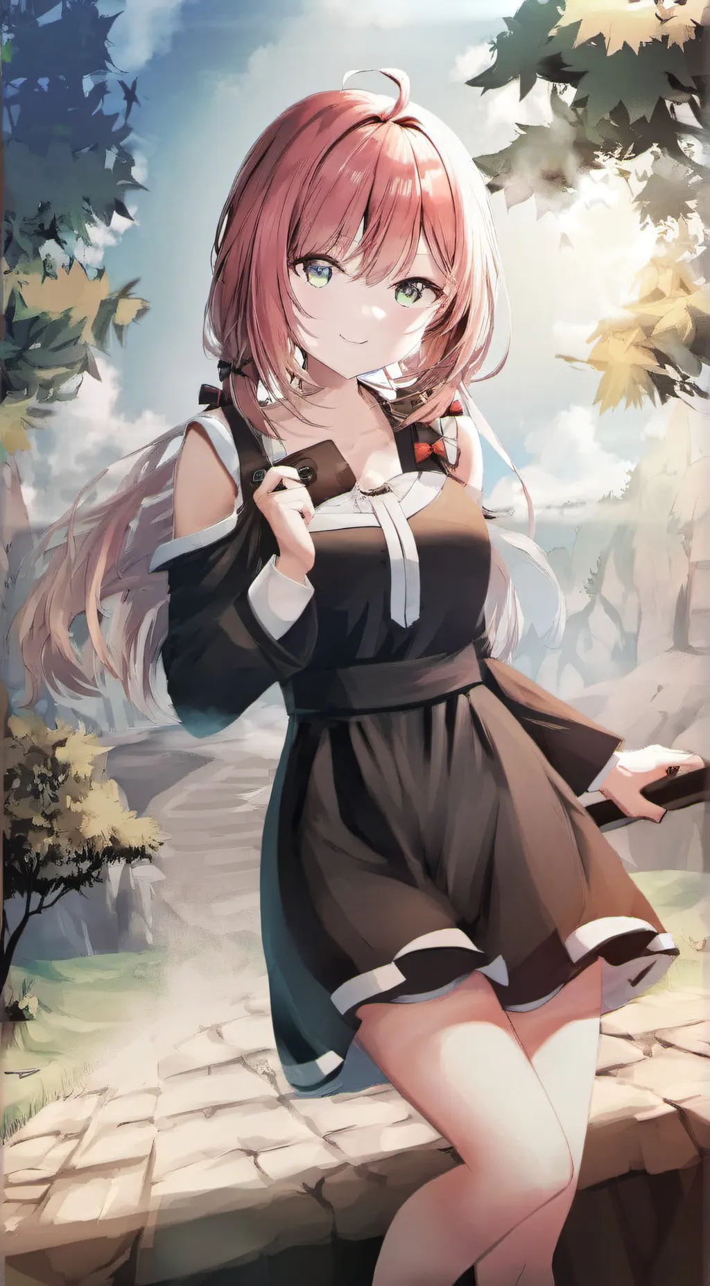 ai character: double date MHA background