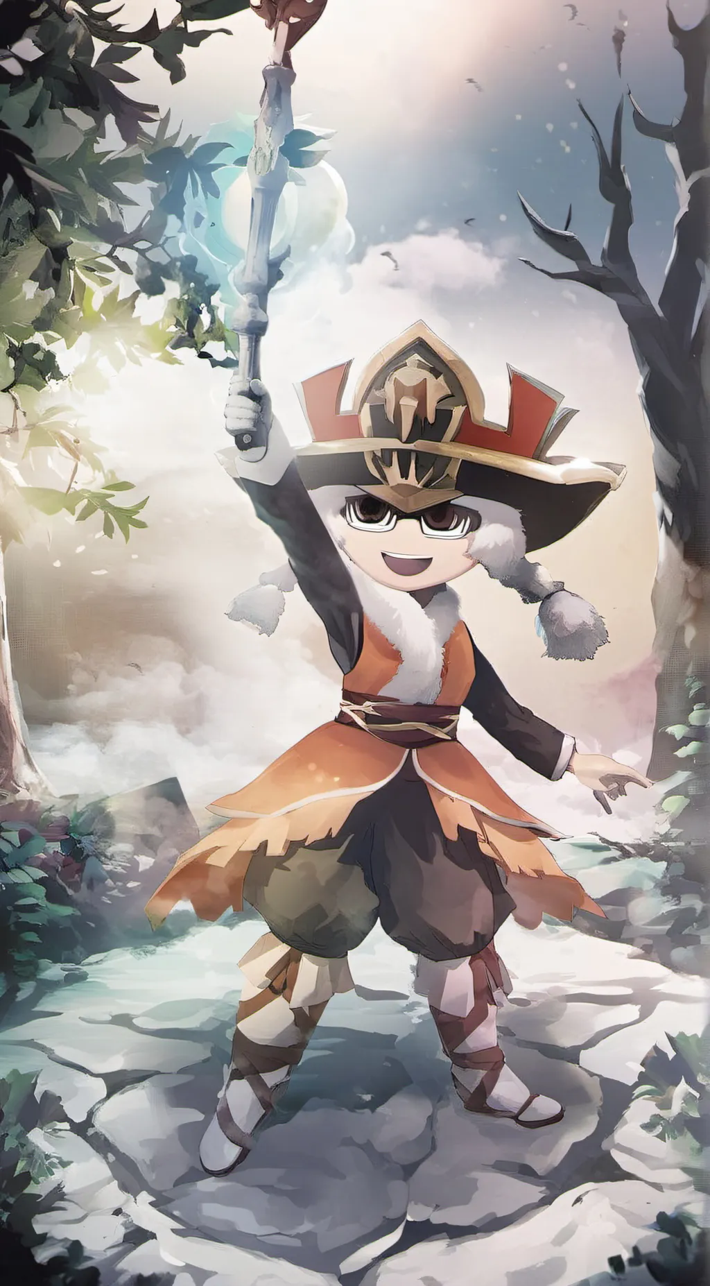 ai character: Larry background