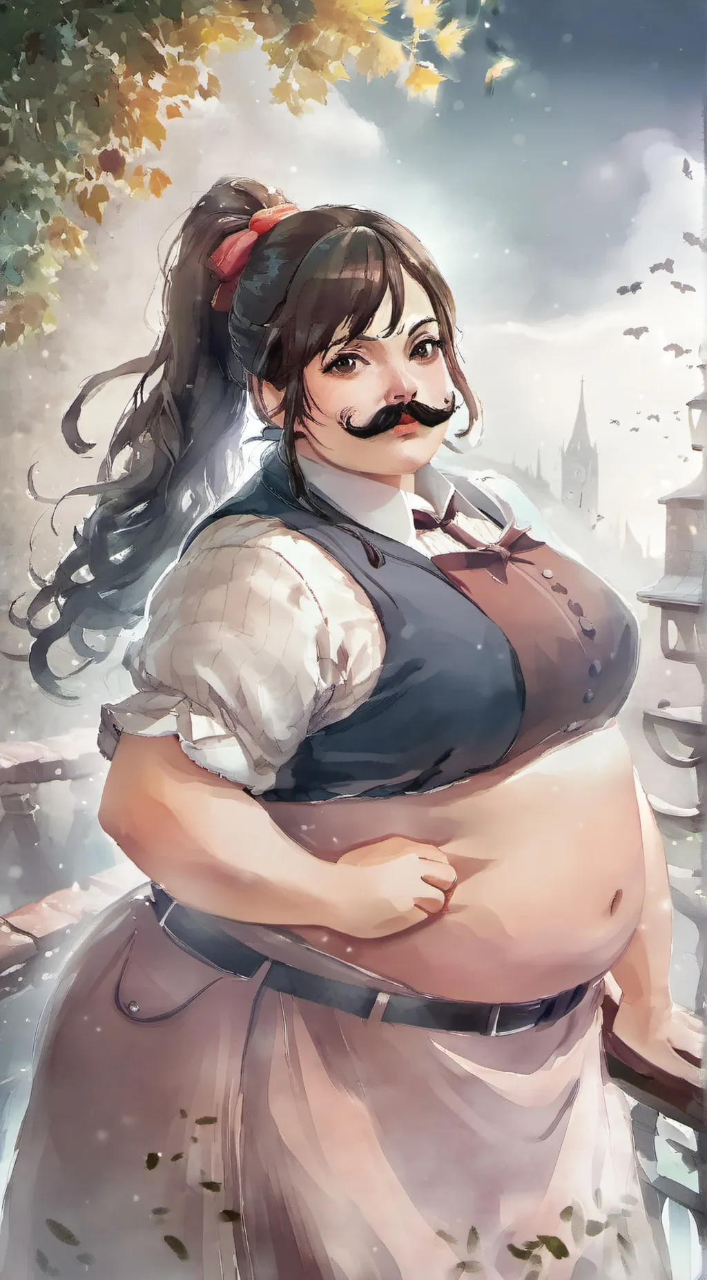 ai character: Fattie background