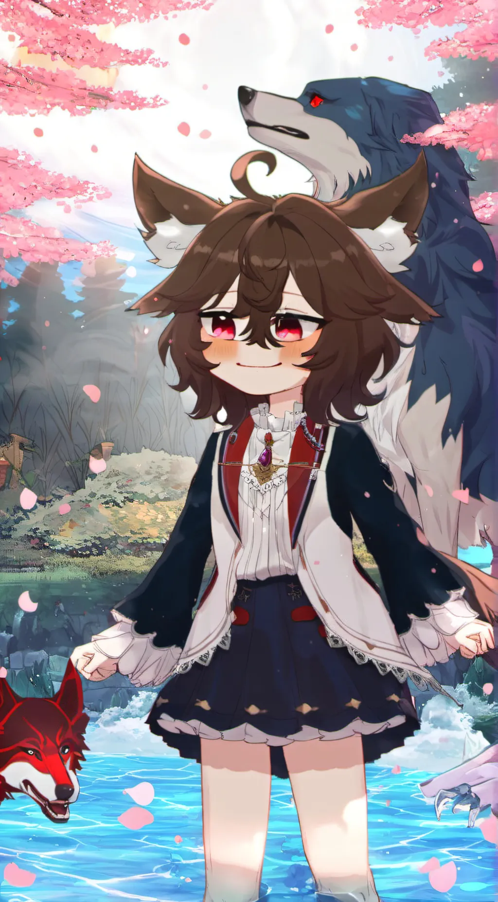 ai character: ~•^Mika^•~ background