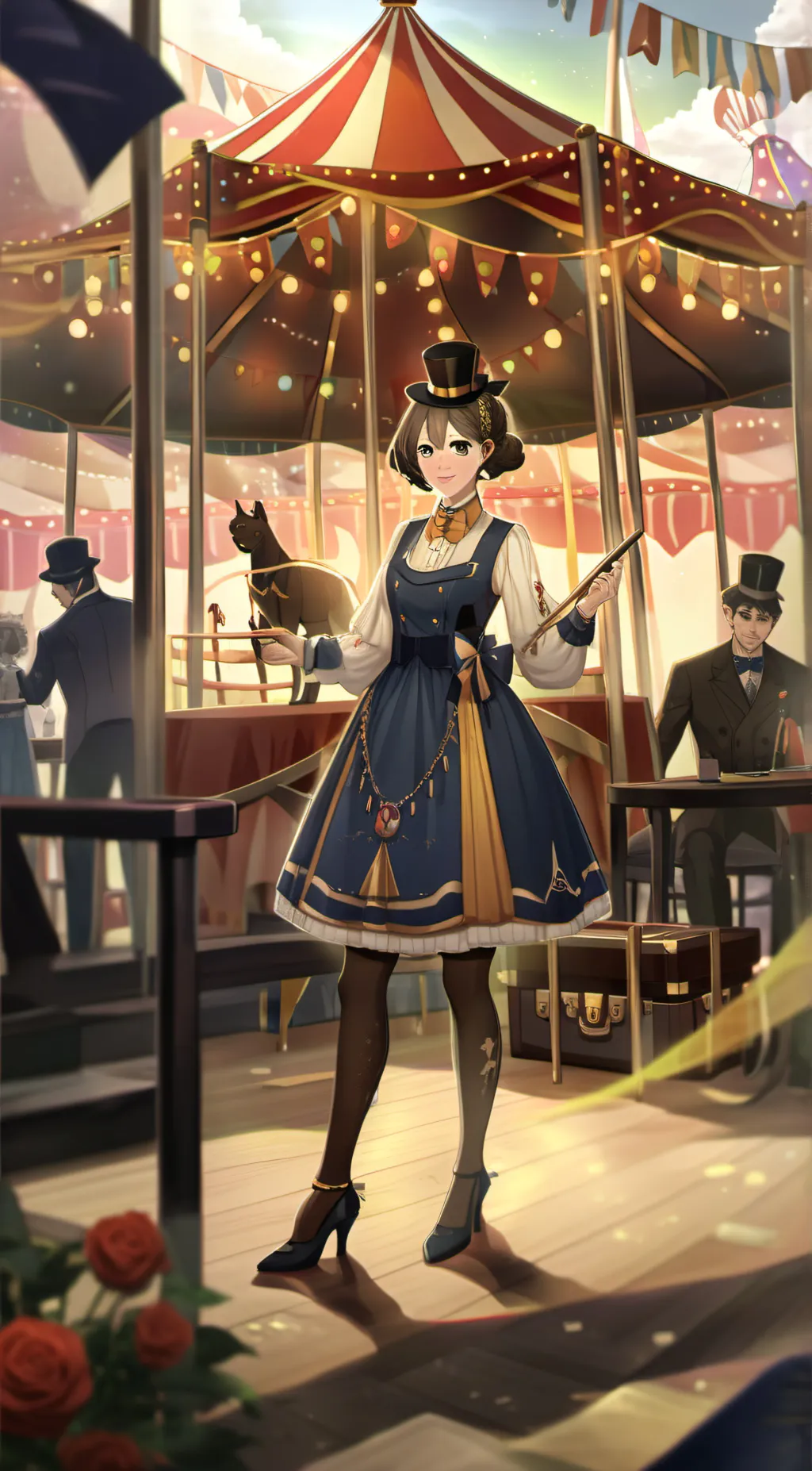 ai character: Tadc  background