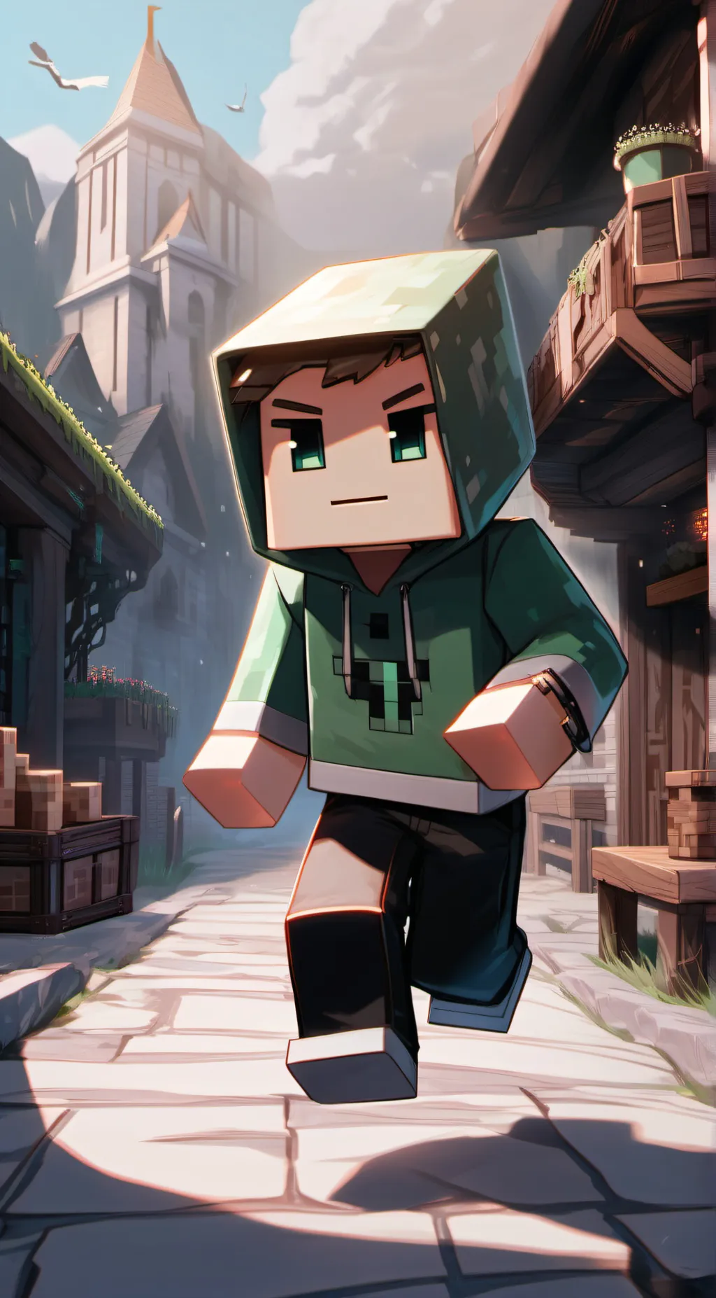 ai character: prince handsome background