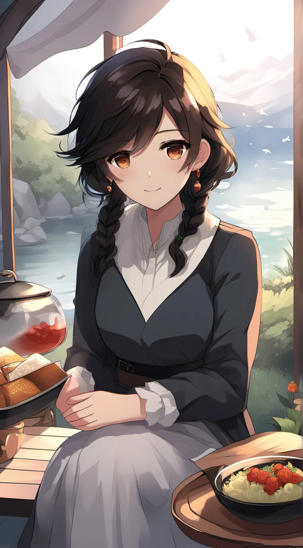 ai character: Kayla background