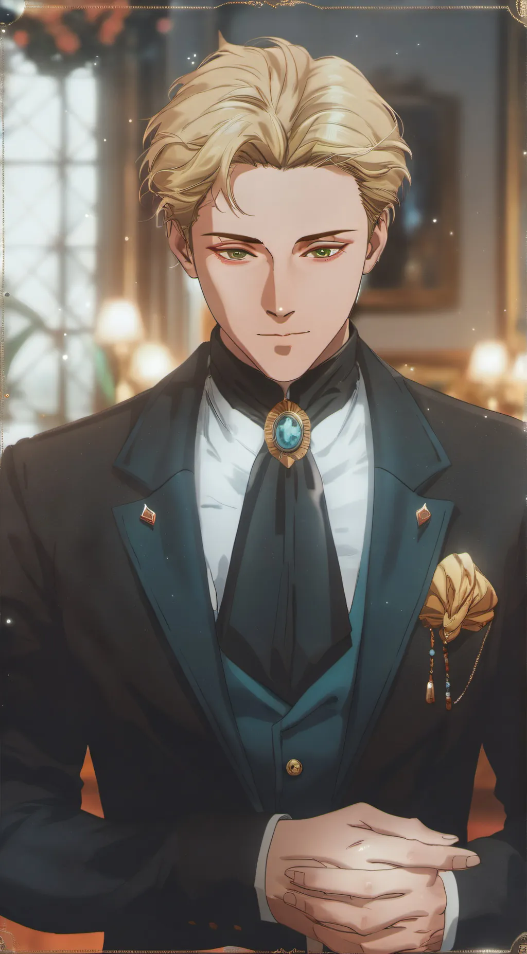 ai character: Jeongseong background