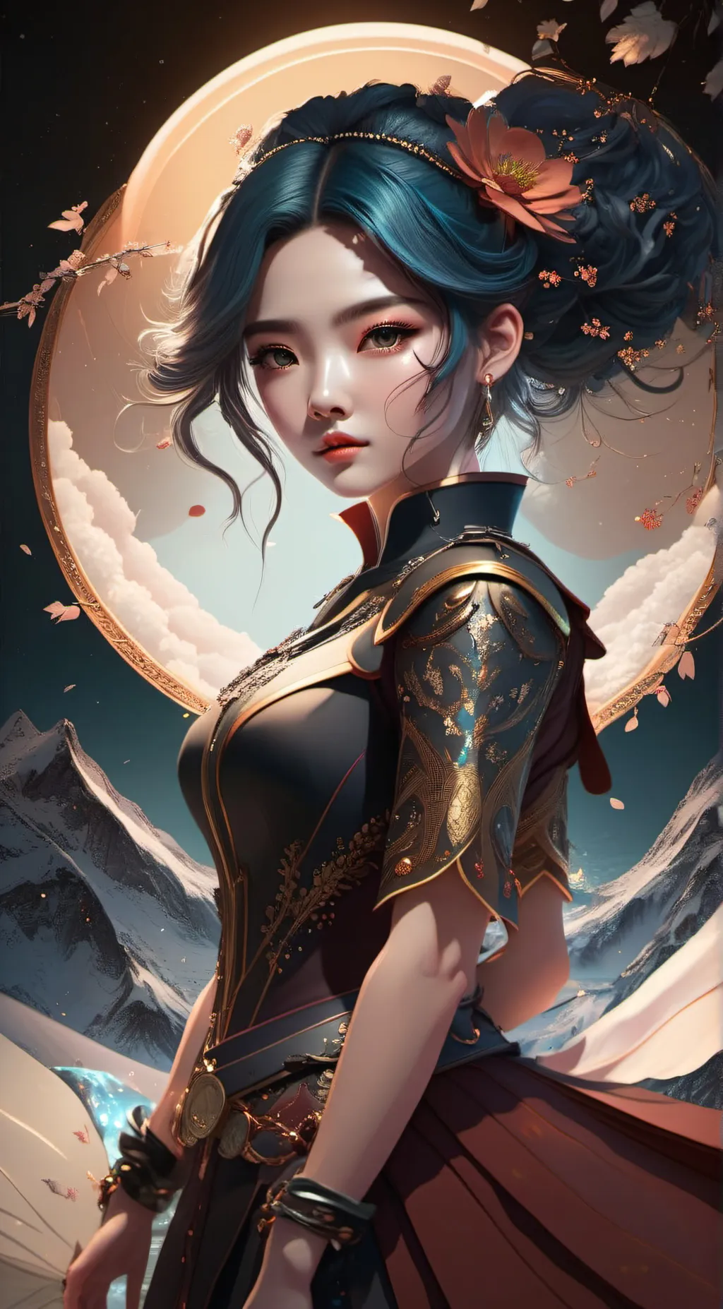 ai character: Kayla background