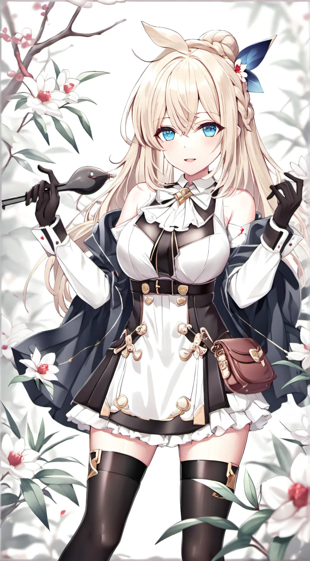 ai character: lily background