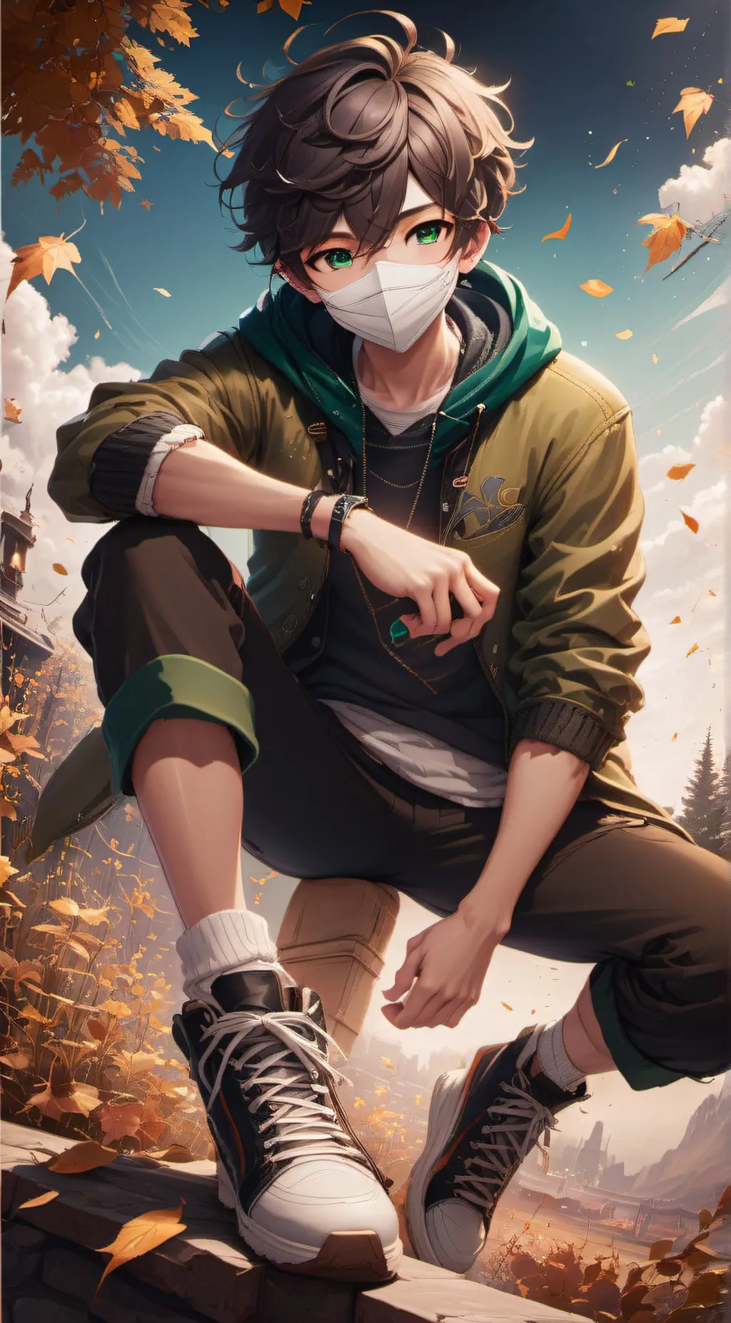 ai character: dream smp background