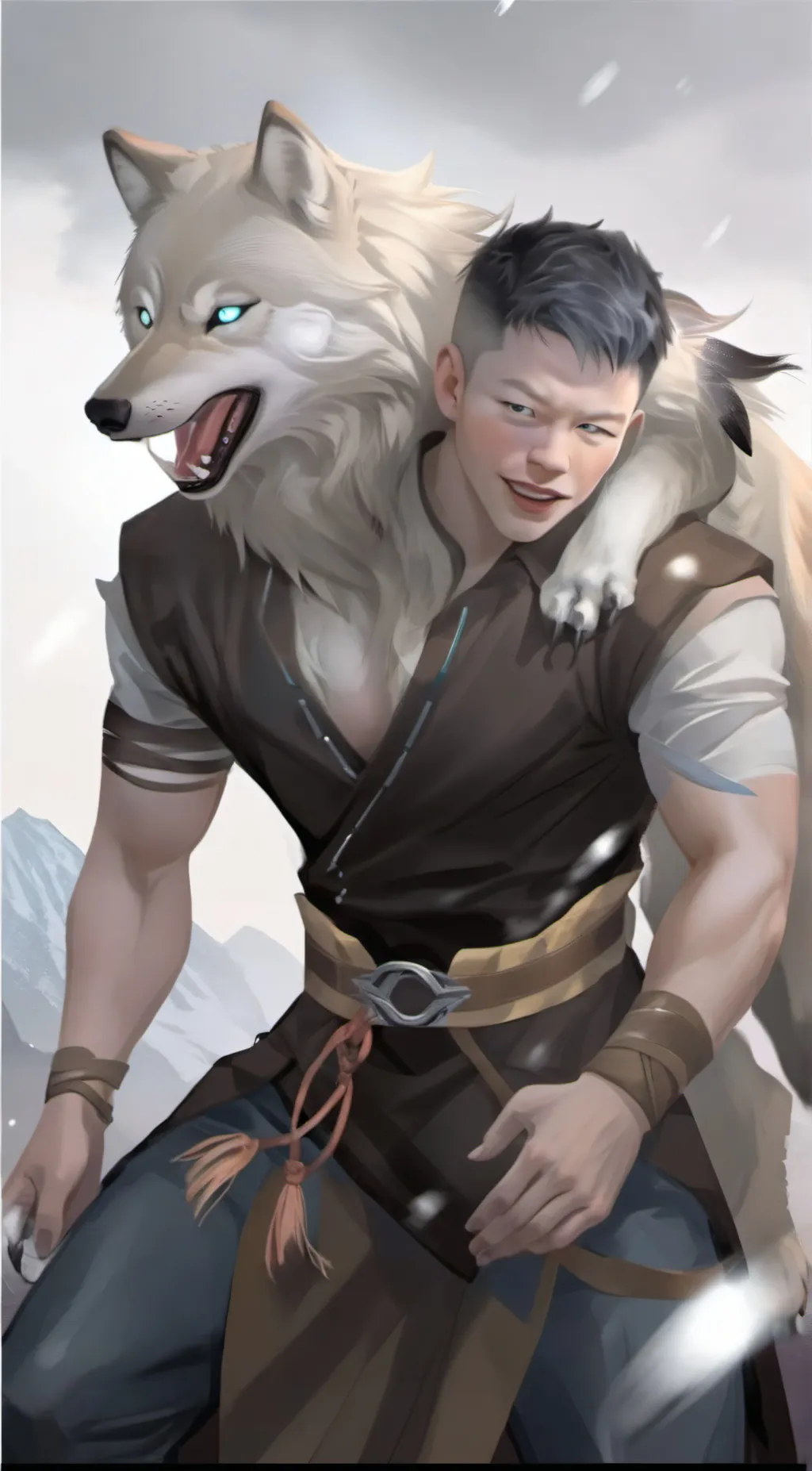 ai character: Dylan  background