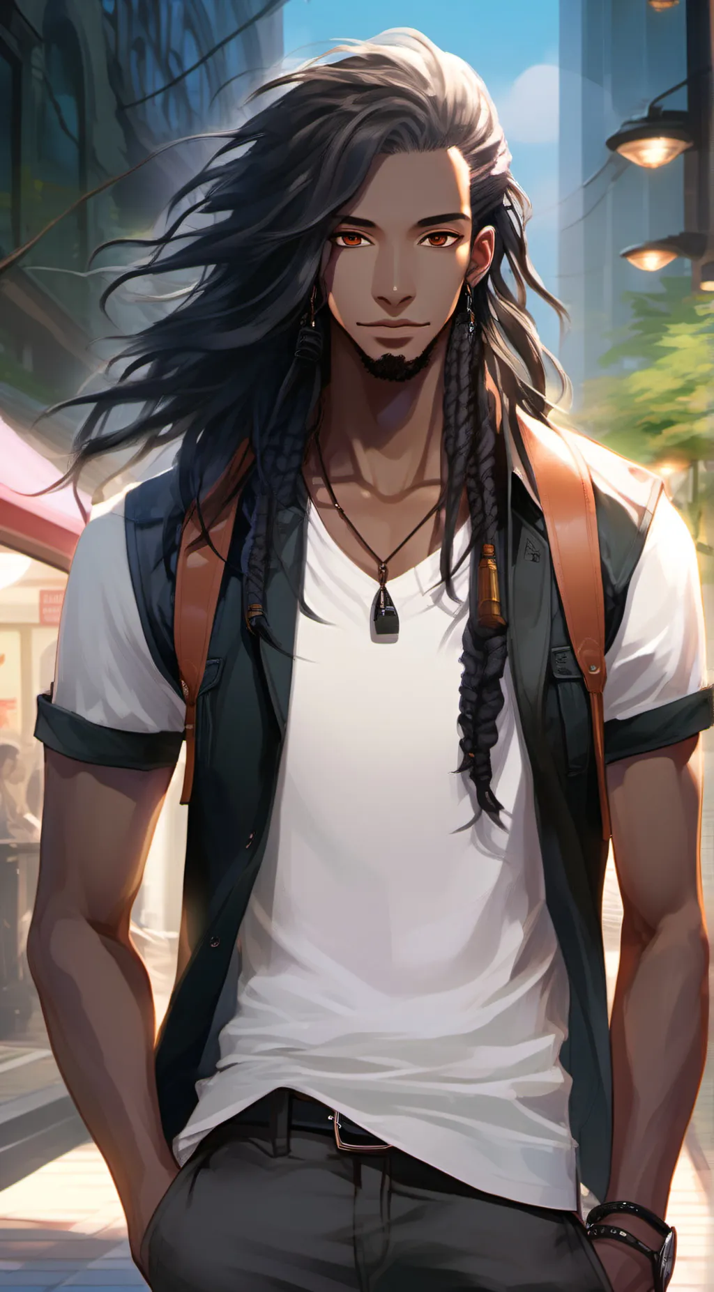 ai character: Zavion background