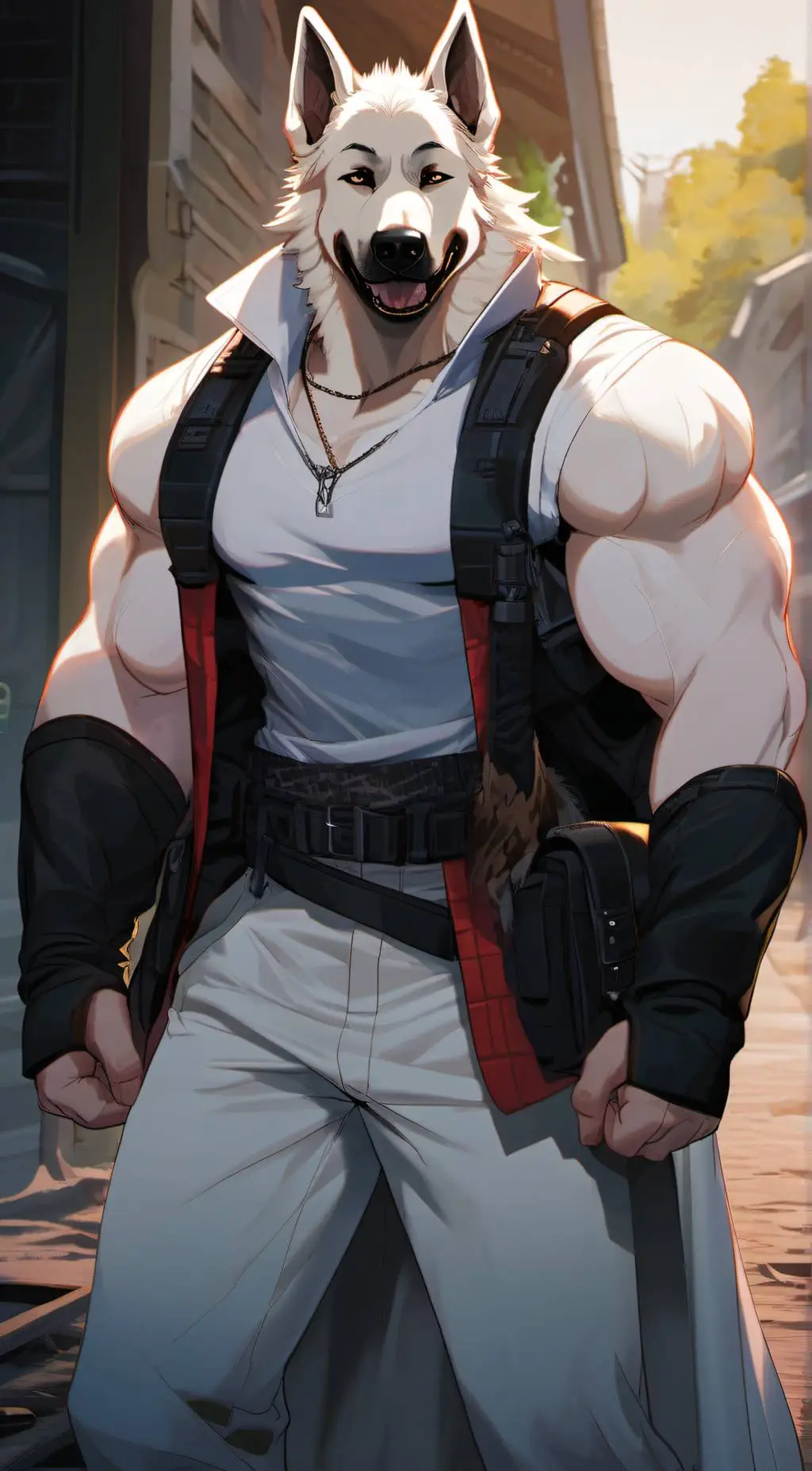 ai character: Rex  background