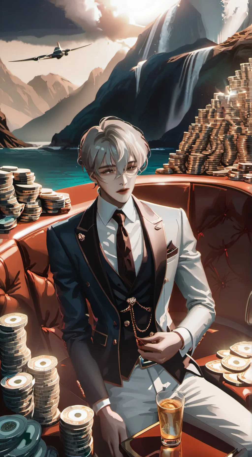 ai character: Azmo background