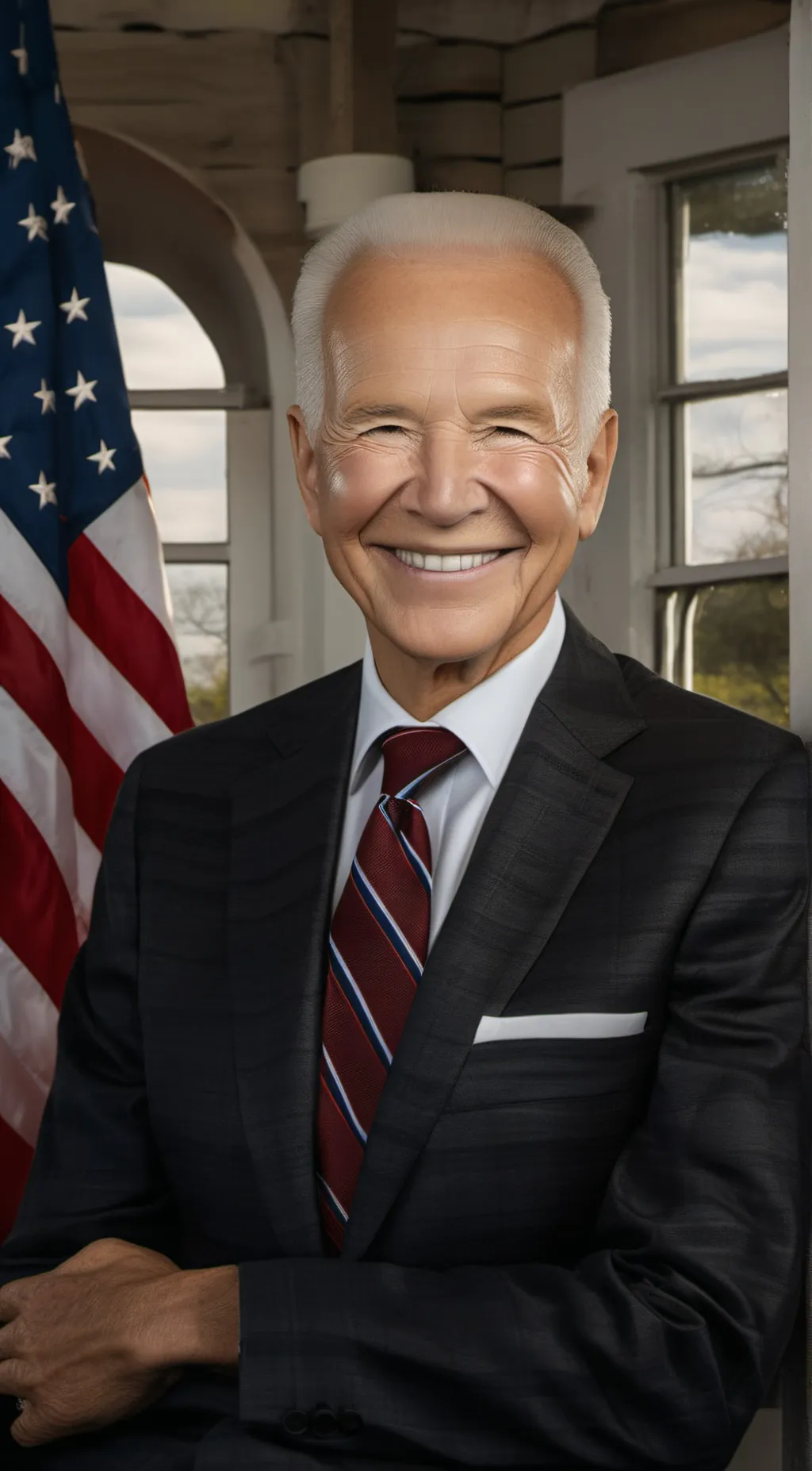 ai character: Biden background
