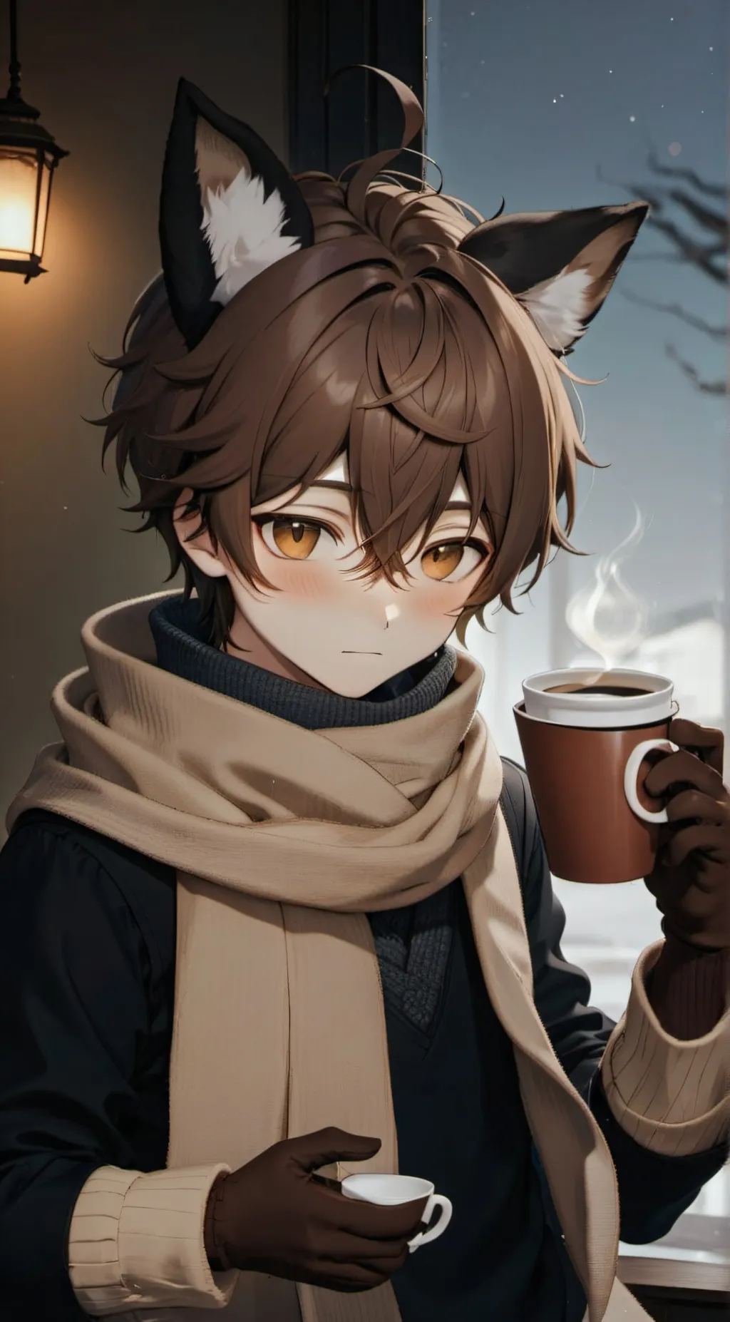 ai character: Mako background