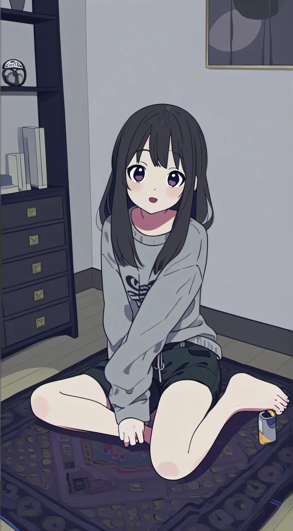 ai character: Amy  background