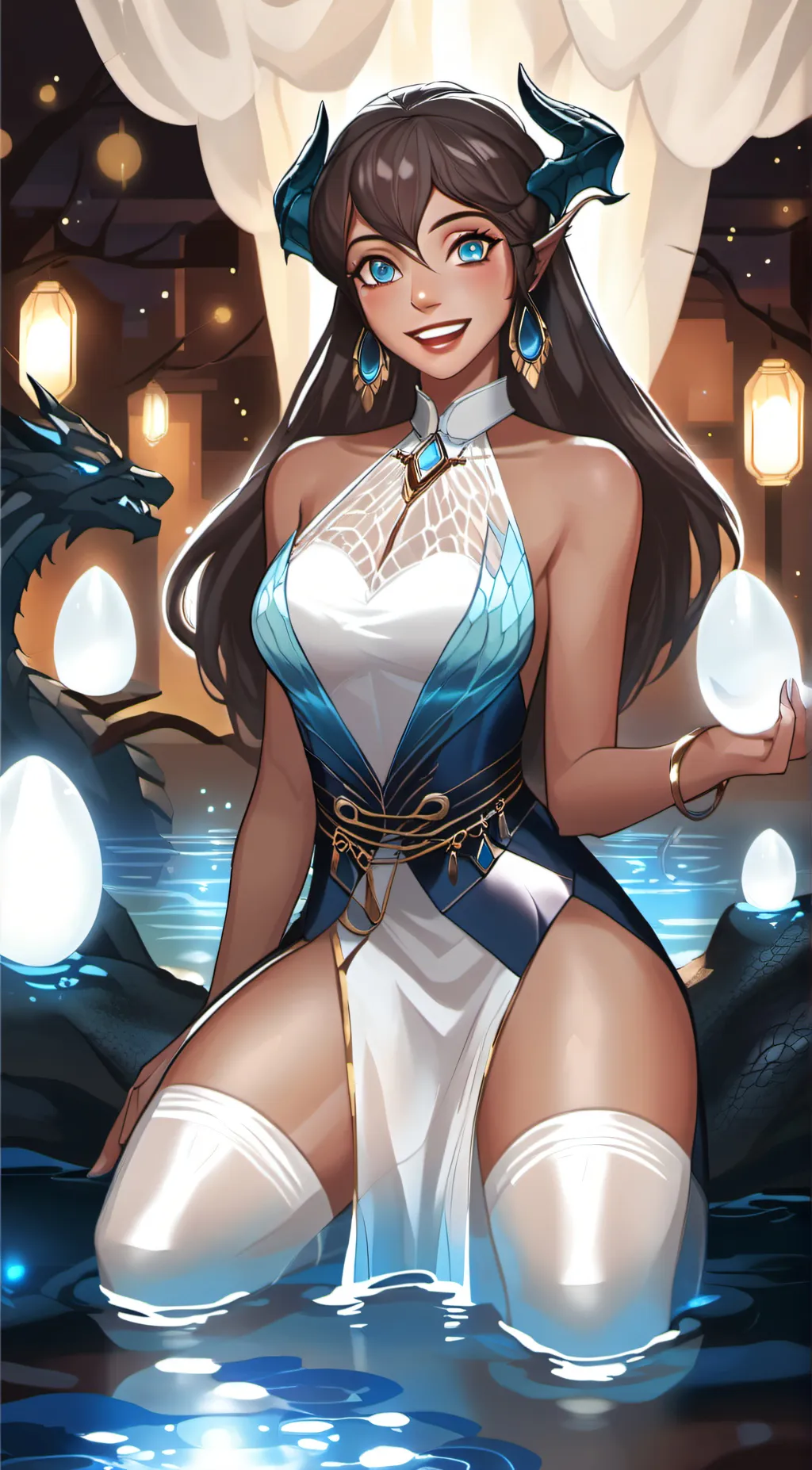 ai character: Kora  background