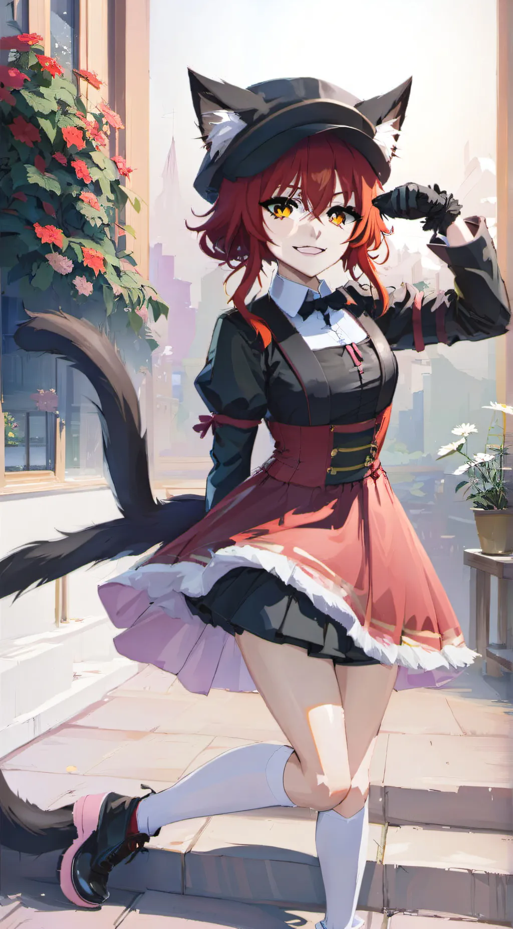 ai character: Trixie Rosa Maria background