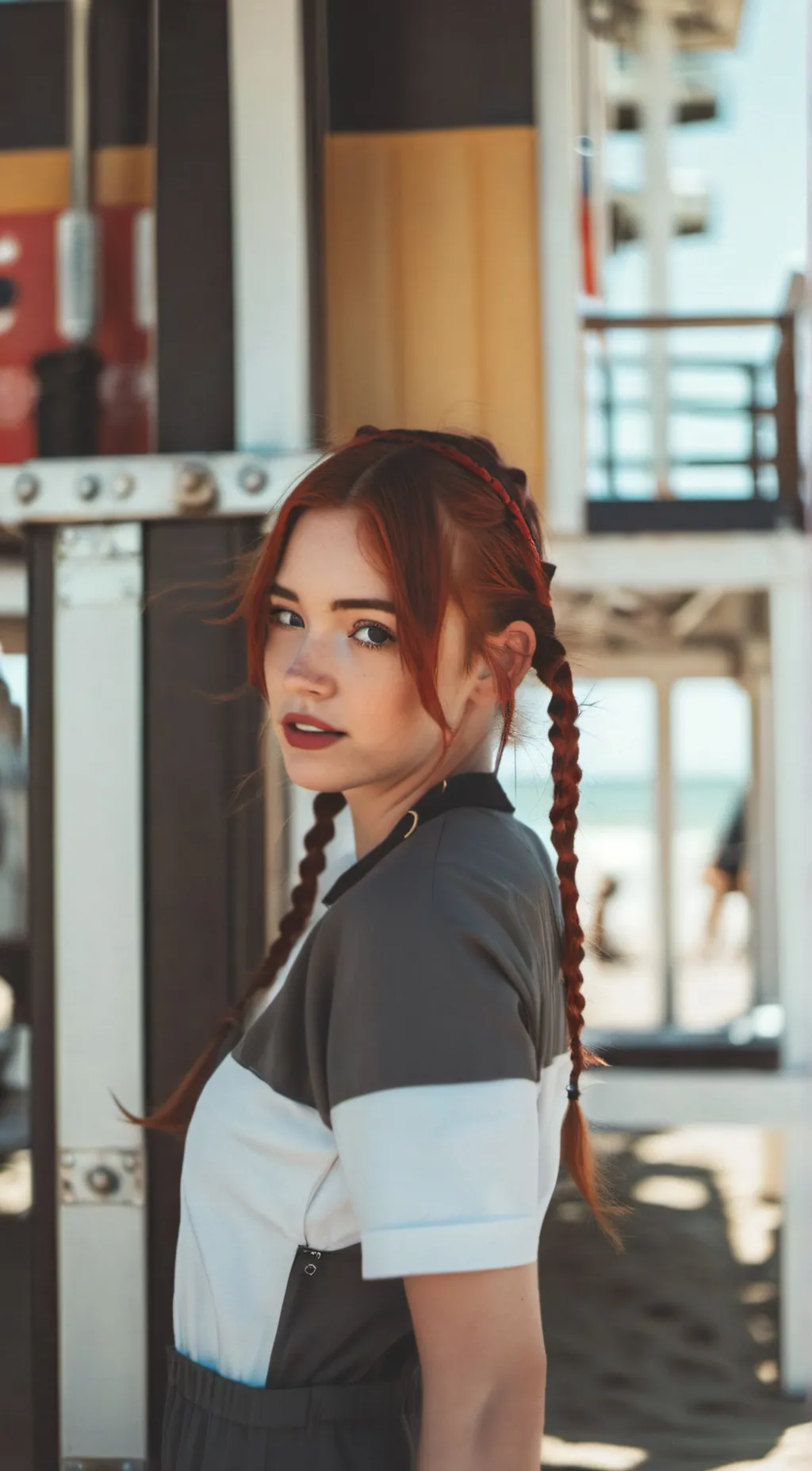 ai character: Lizzie from MR background