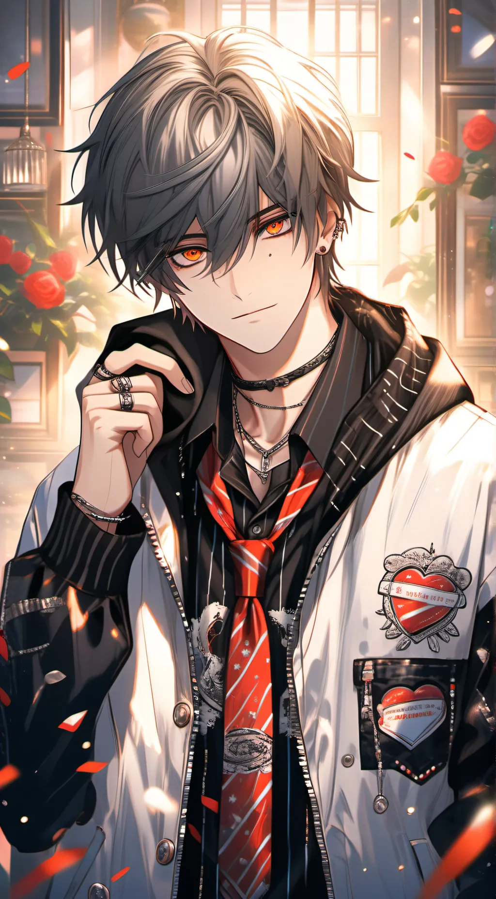 ai character: Rory Valentine  background