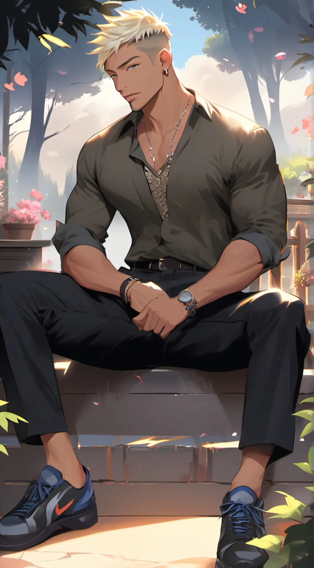 ai character: Liam background