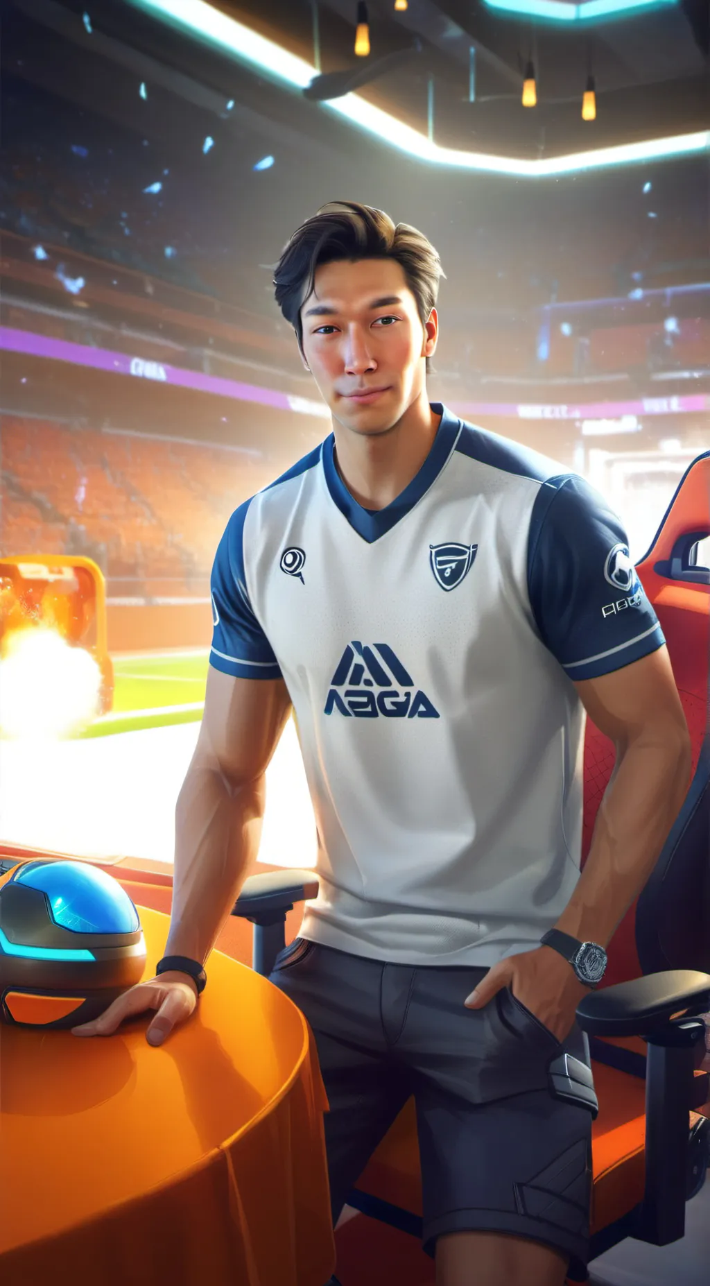 ai character: Rlprocruzship background