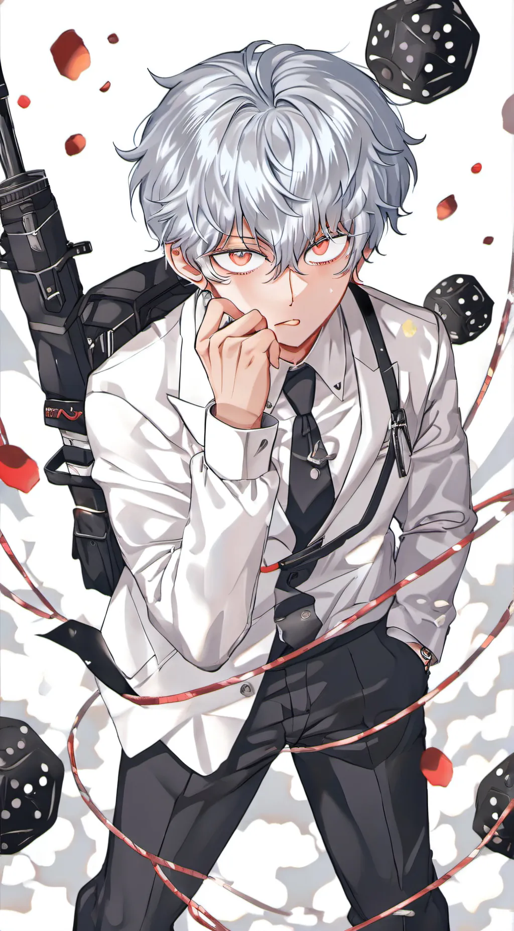 ai character: souya kawata background