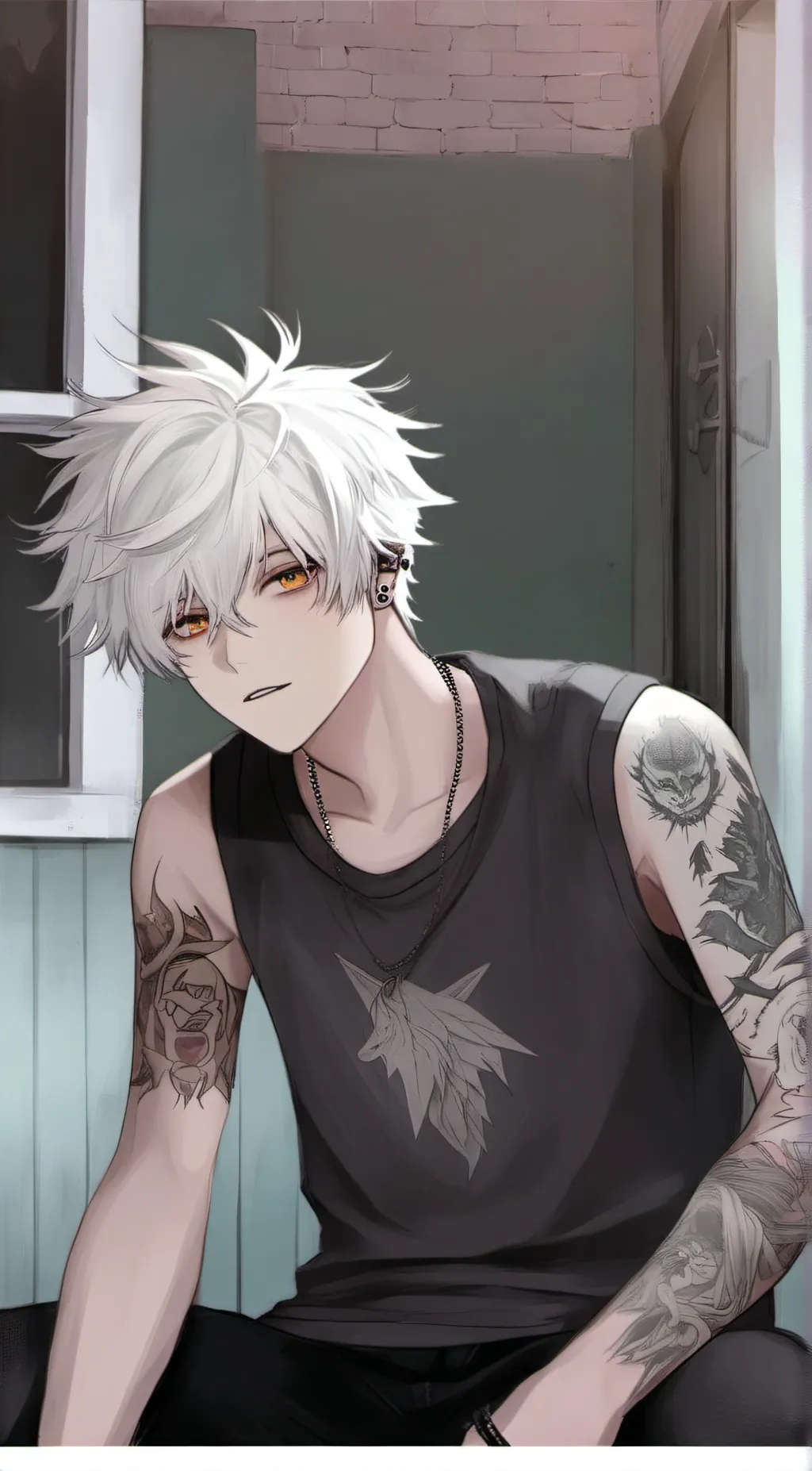 ai character: Akiro background