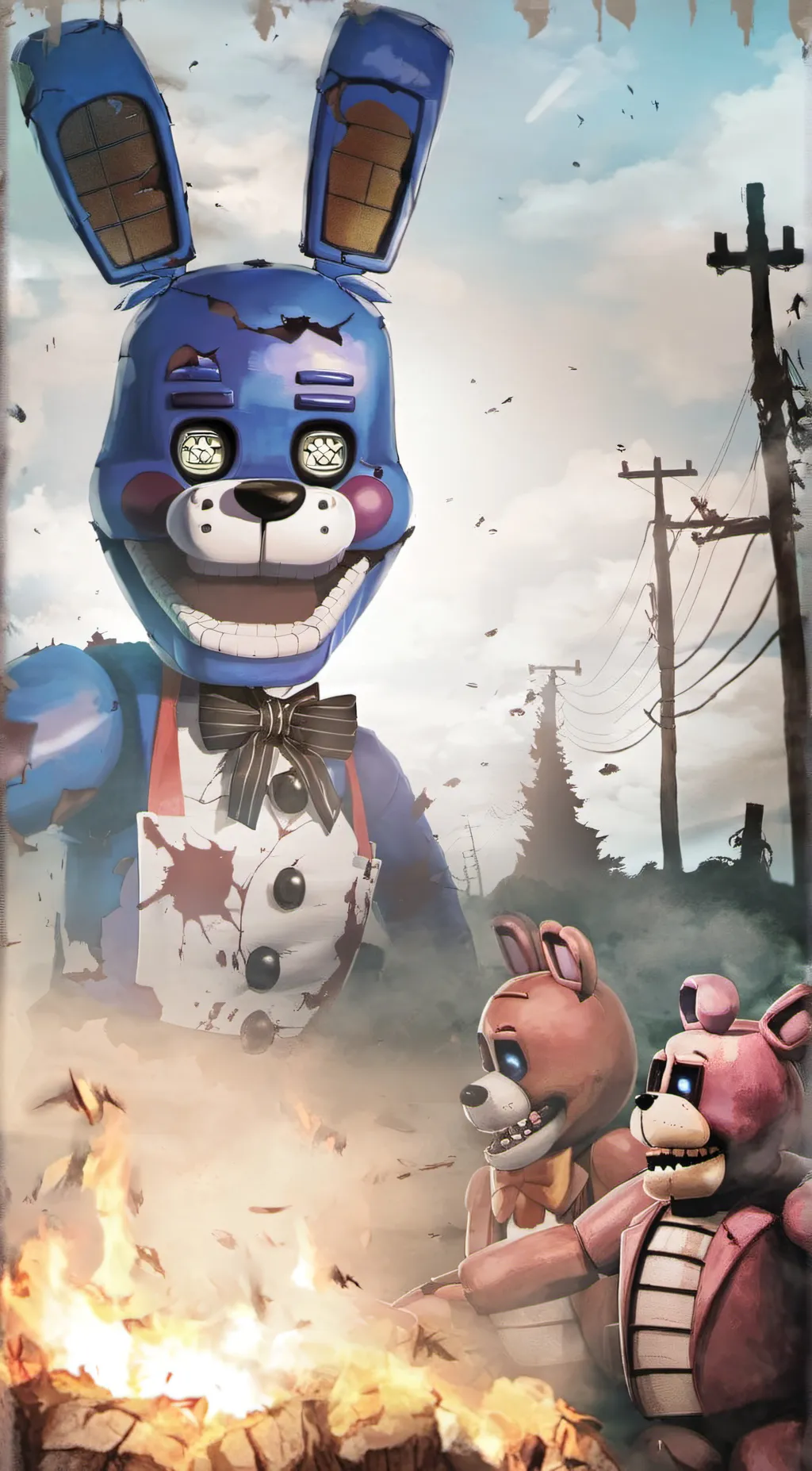 ai character: Bonnie puggo ntro4 background